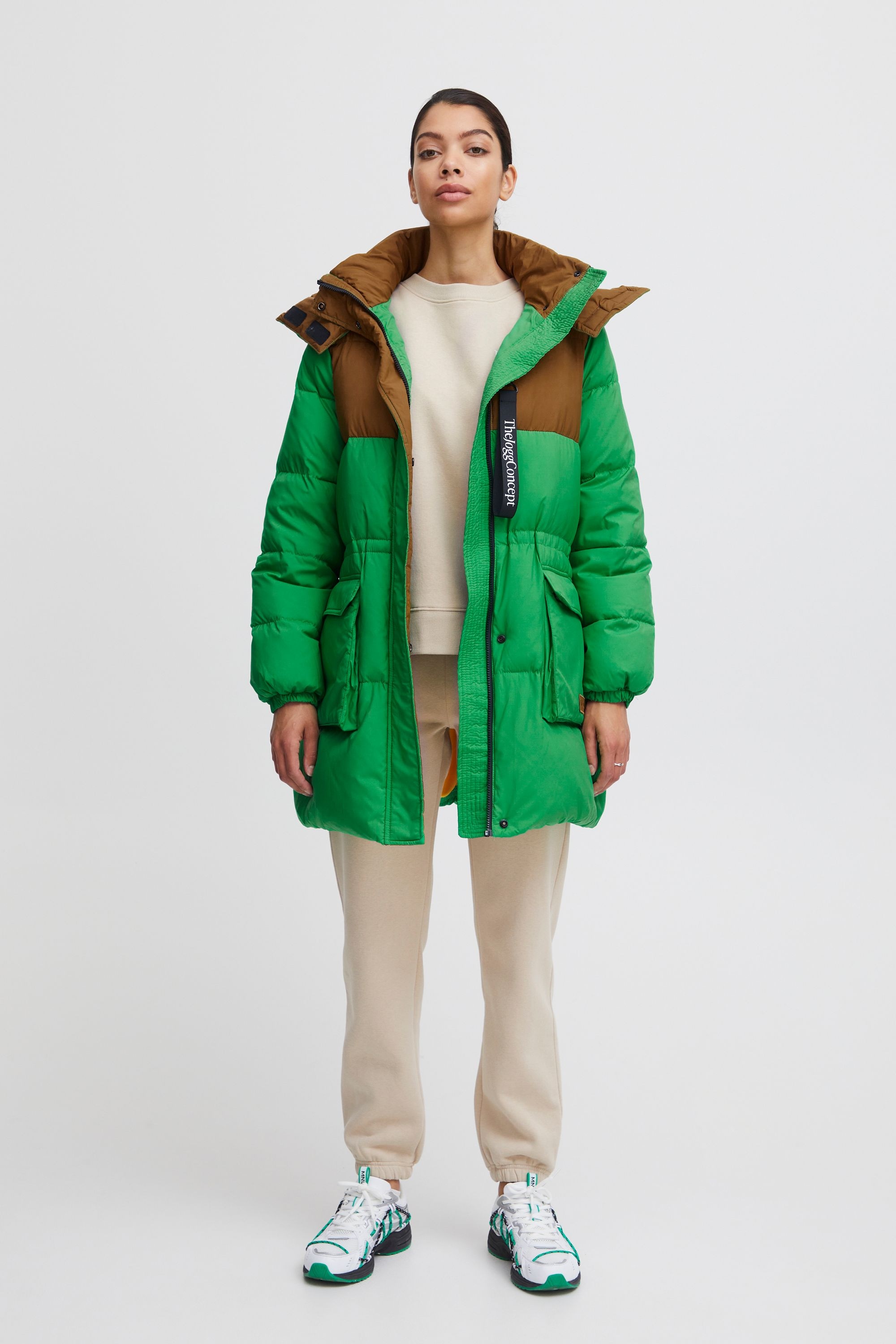 TheJoggConcept Steppjacke »Steppjacke JCAlica«, mit Kapuze