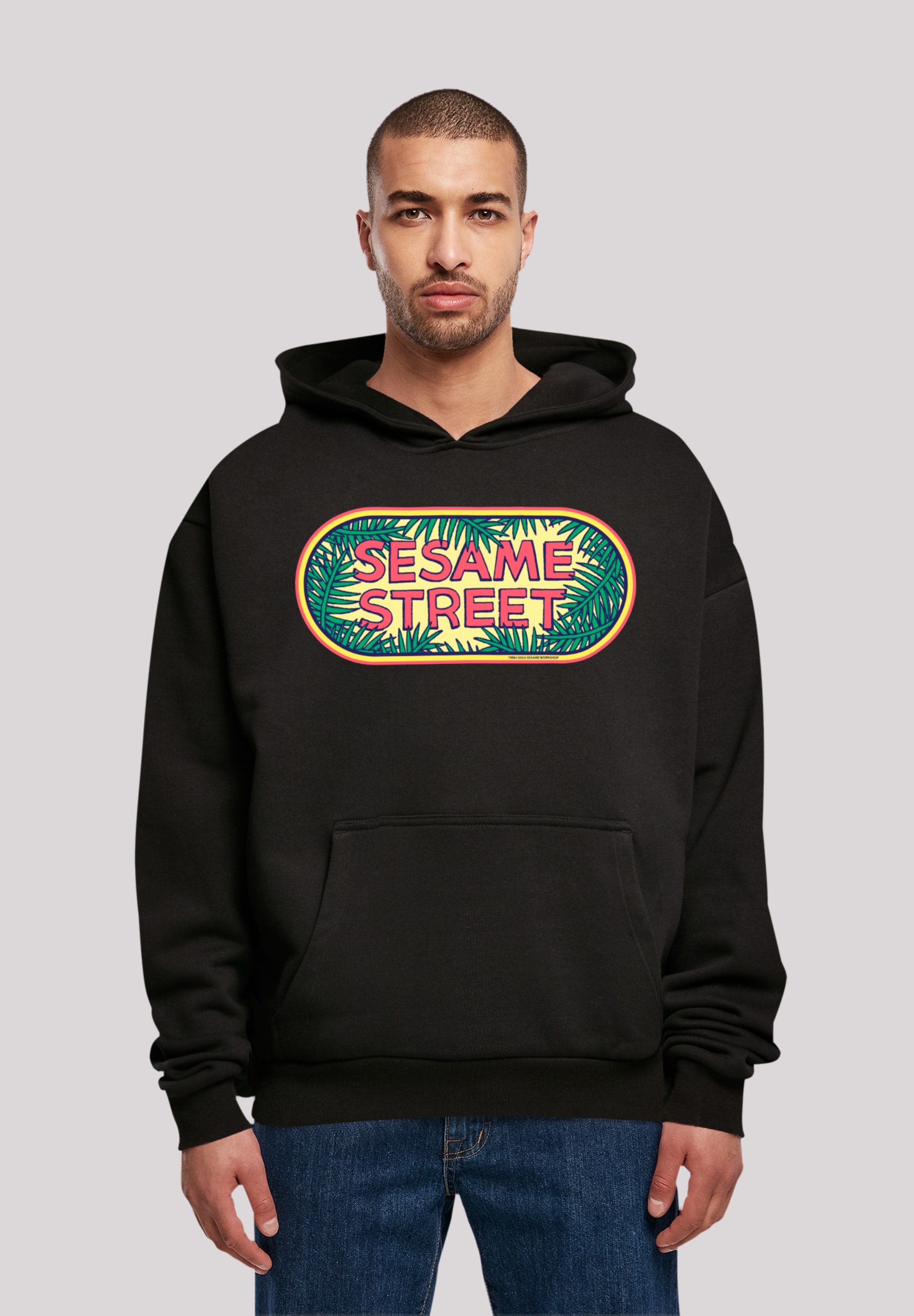 F4NT4STIC Kapuzenpullover "Sesamstraße Jungle Logo", Premium Qualität, Weih günstig online kaufen