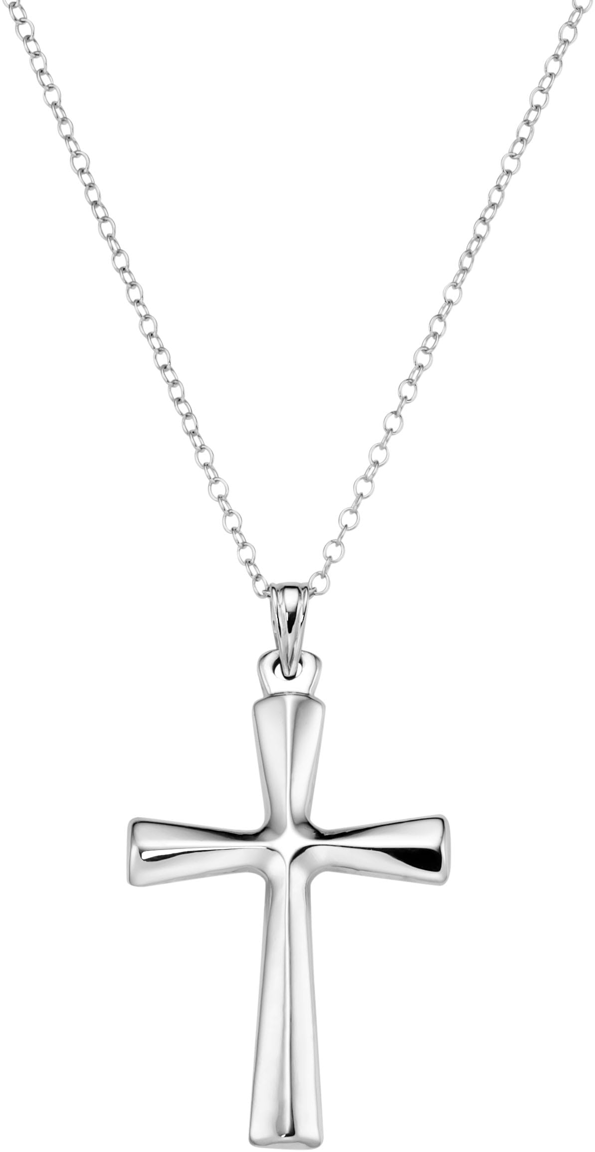 Kette mit Anhänger »Schmuck Geschenk Silber 925 Halsschmuck Halskette Silberkette Kreuz«