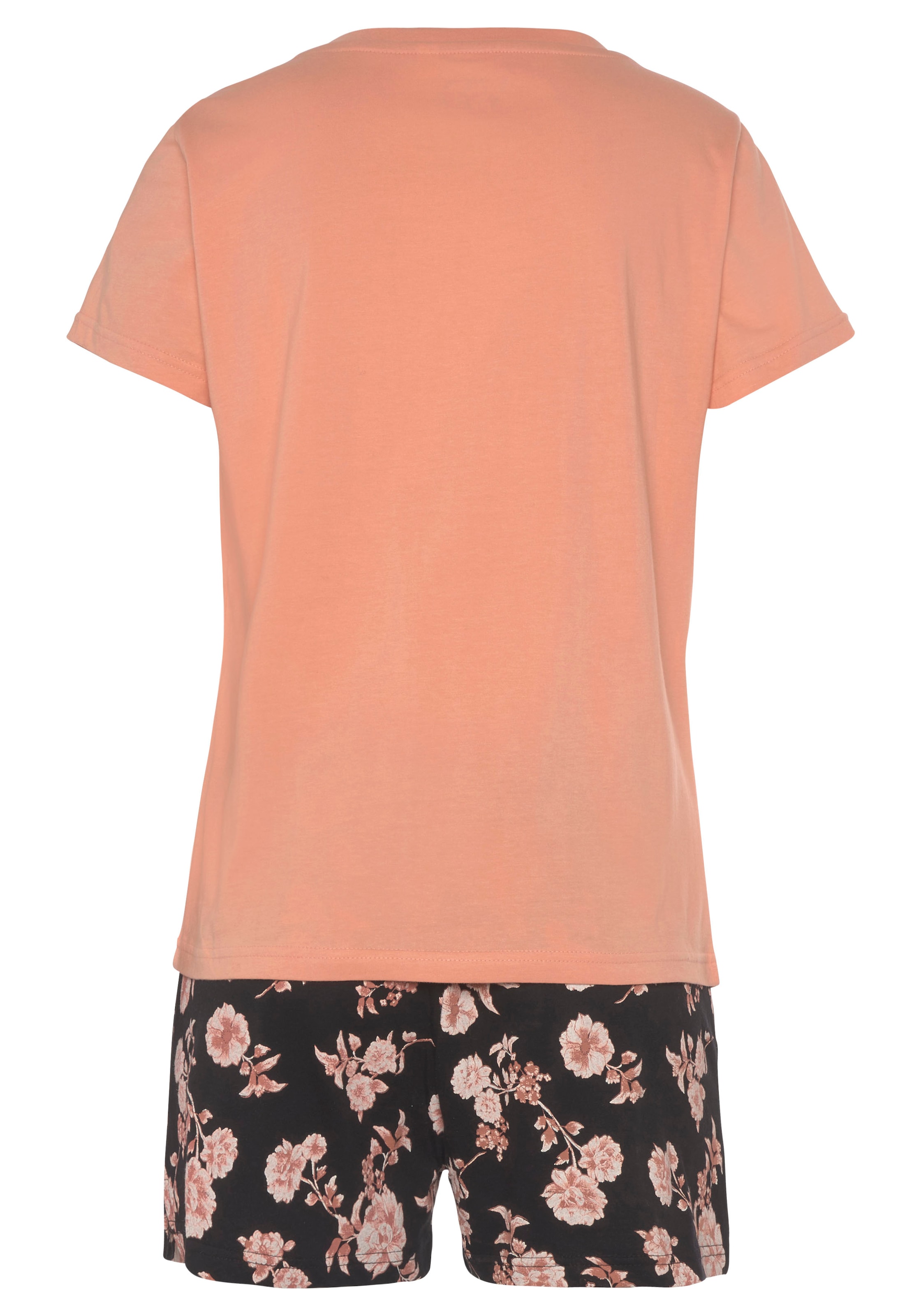 Vivance Dreams Pyjama, (2 tlg.), mit schönem Naturprint