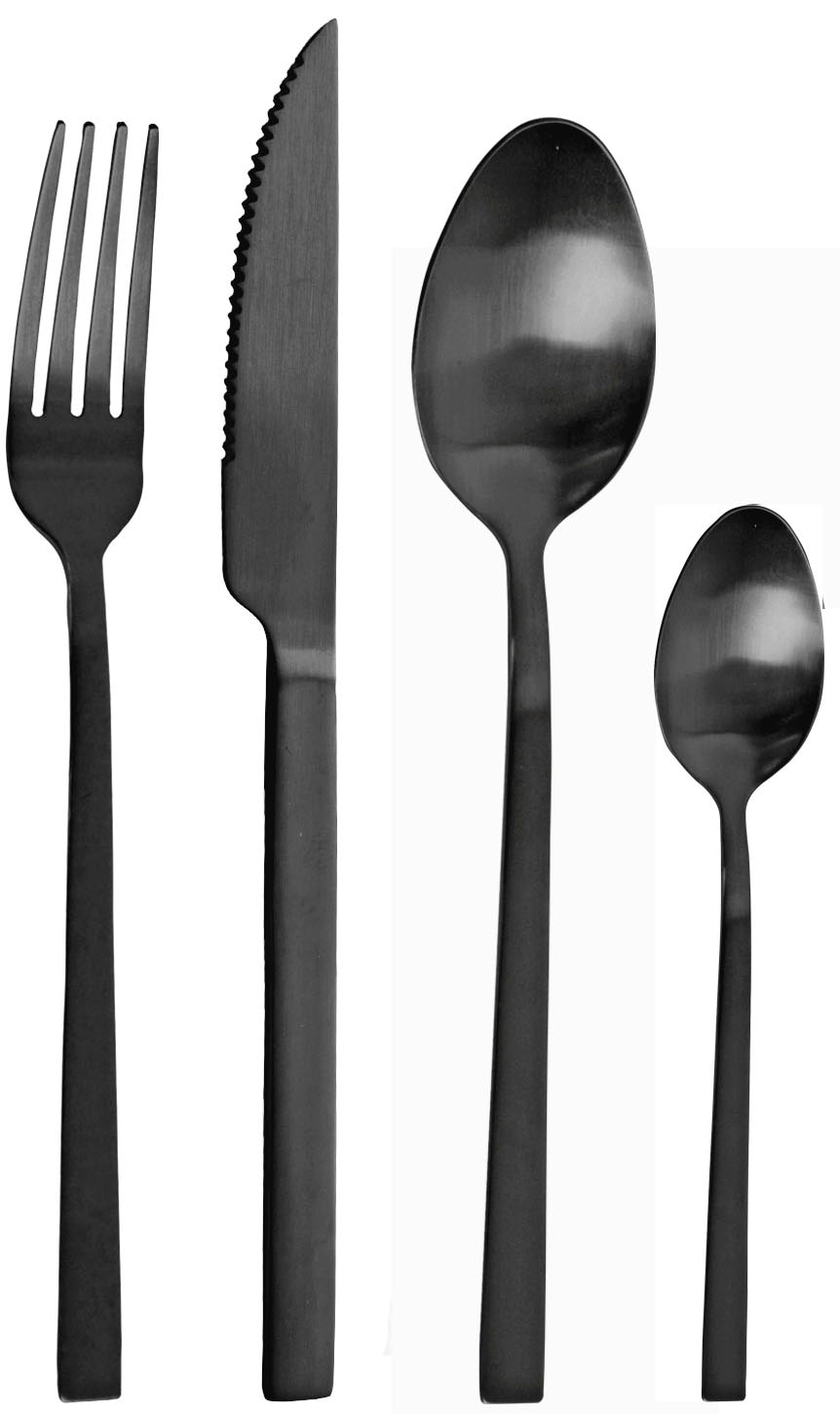 PINTINOX Besteck-Set "DUKE CARBON" in moderner und zeitloser Formgebung günstig online kaufen