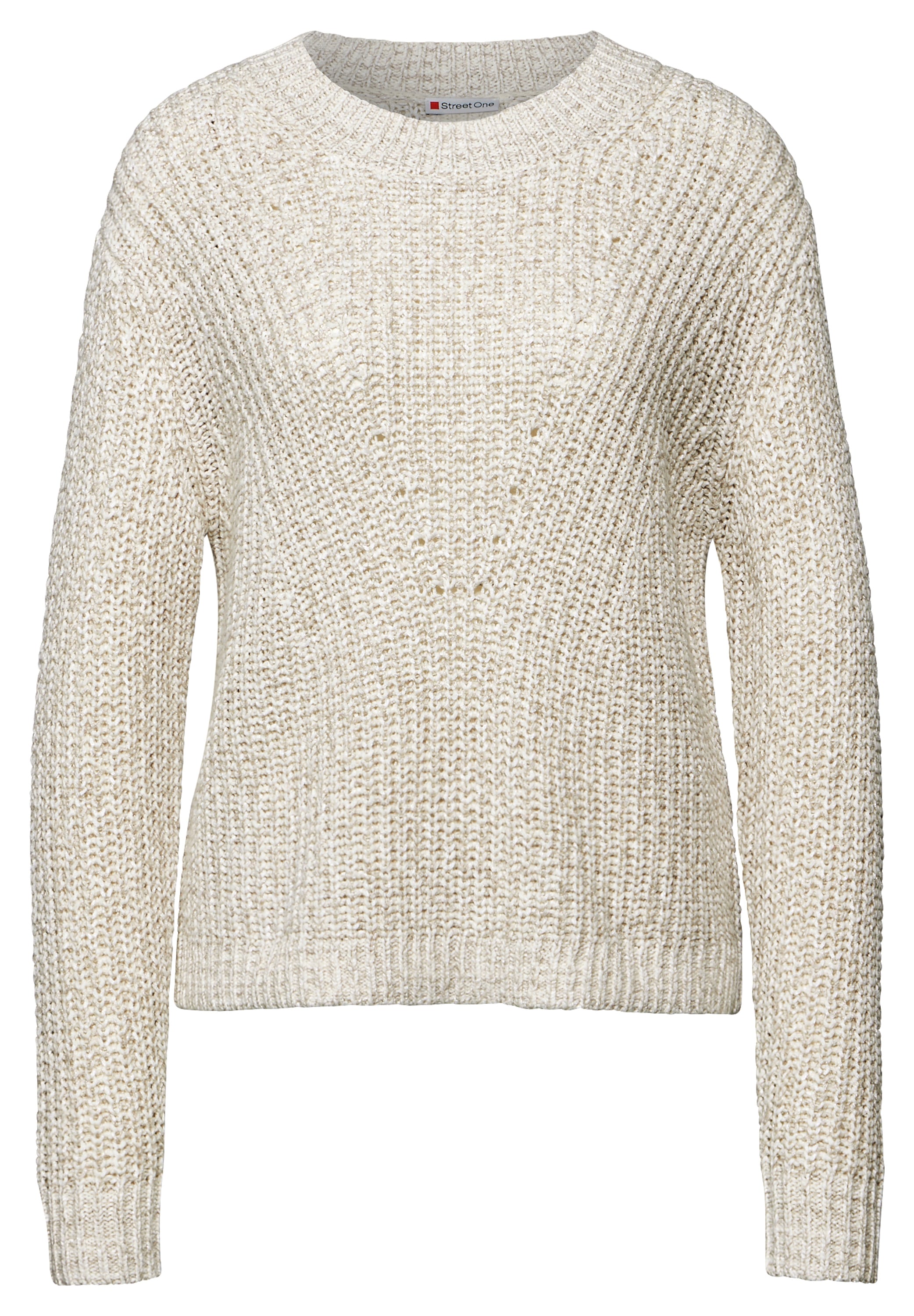 STREET ONE Strickpullover, im soften Baumwoll-Mix