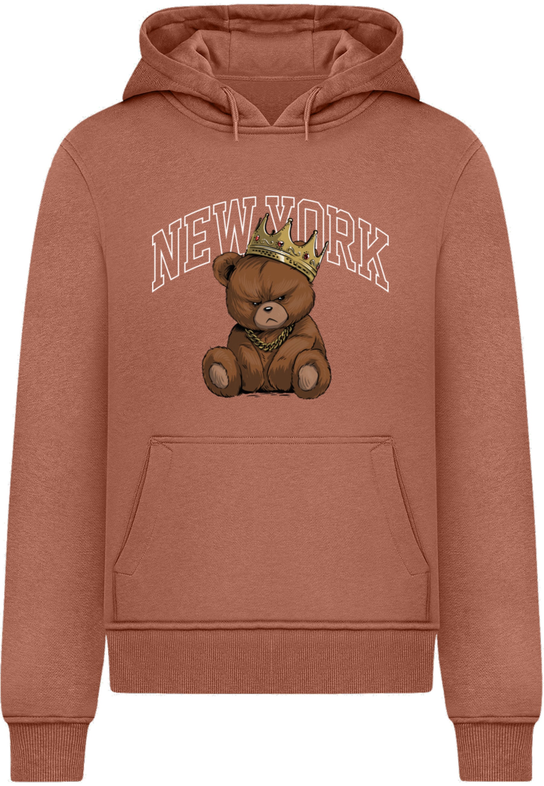 MisterTee Kapuzenpullover "MisterTee NY Crowned Bear Hoody" 1