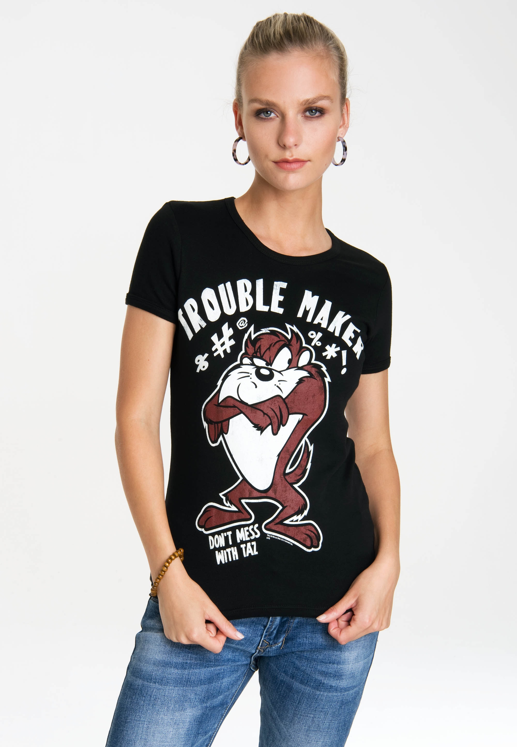 LOGOSHIRT T-Shirt »Looney Tunes«, mit lizenziertem Originaldesign bestellen  | BAUR