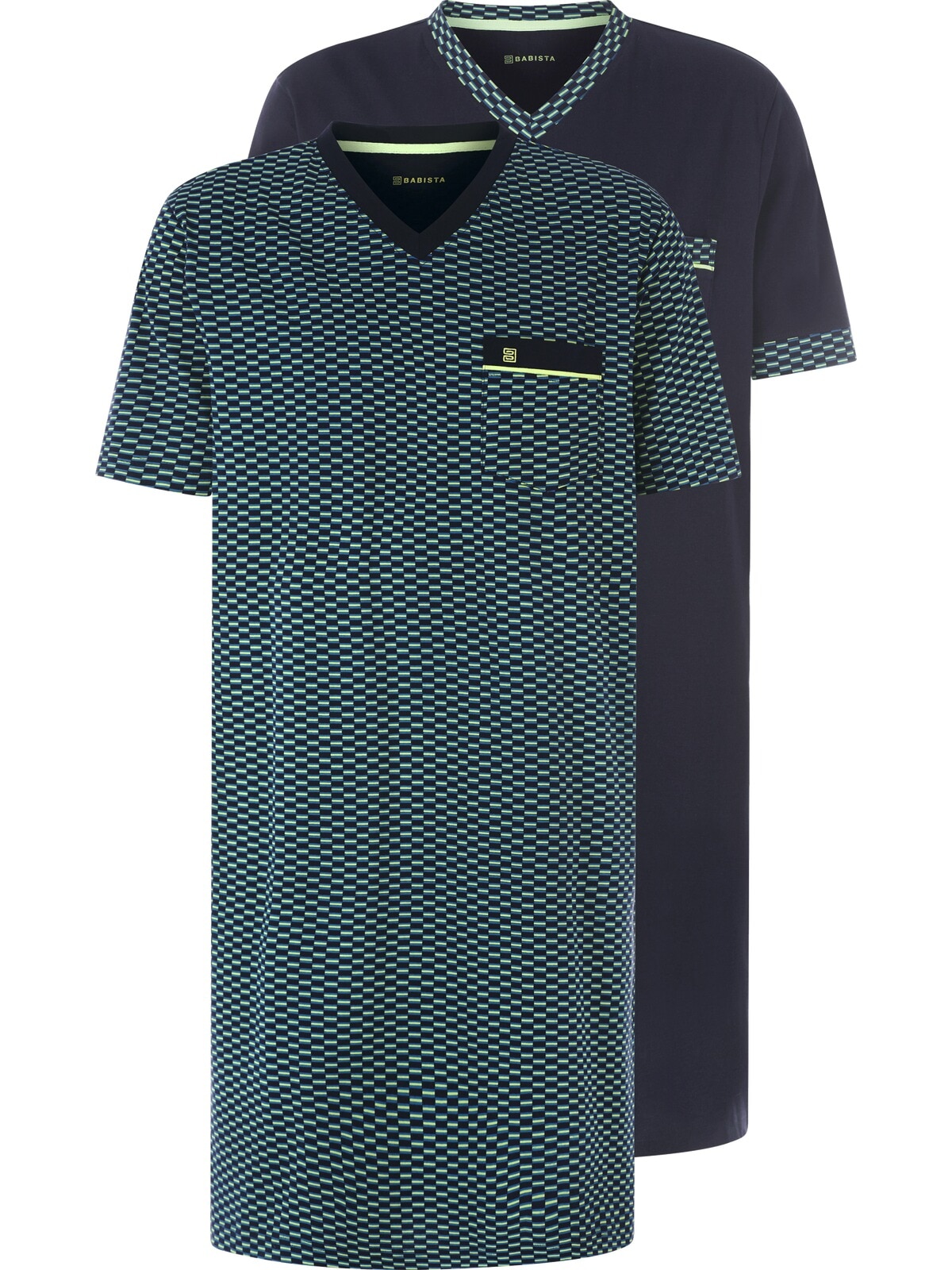 Jan Vanderstorm Pyjama »Doppelpack Nachthemd HOIMAR«