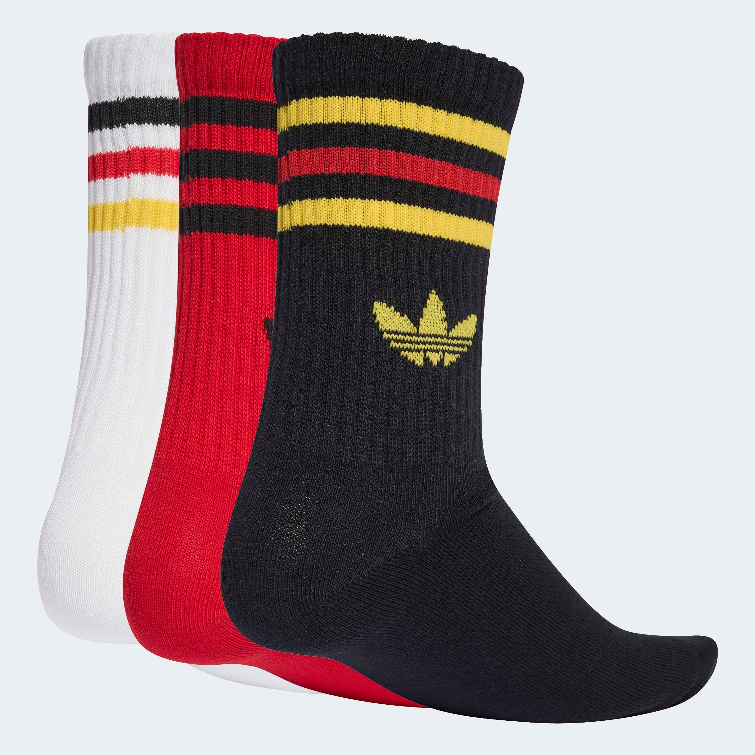 adidas Originals Sportsocken "3-STREIFEN CREW 3ER-PACK" 3 Paar tlg. für Lau günstig online kaufen