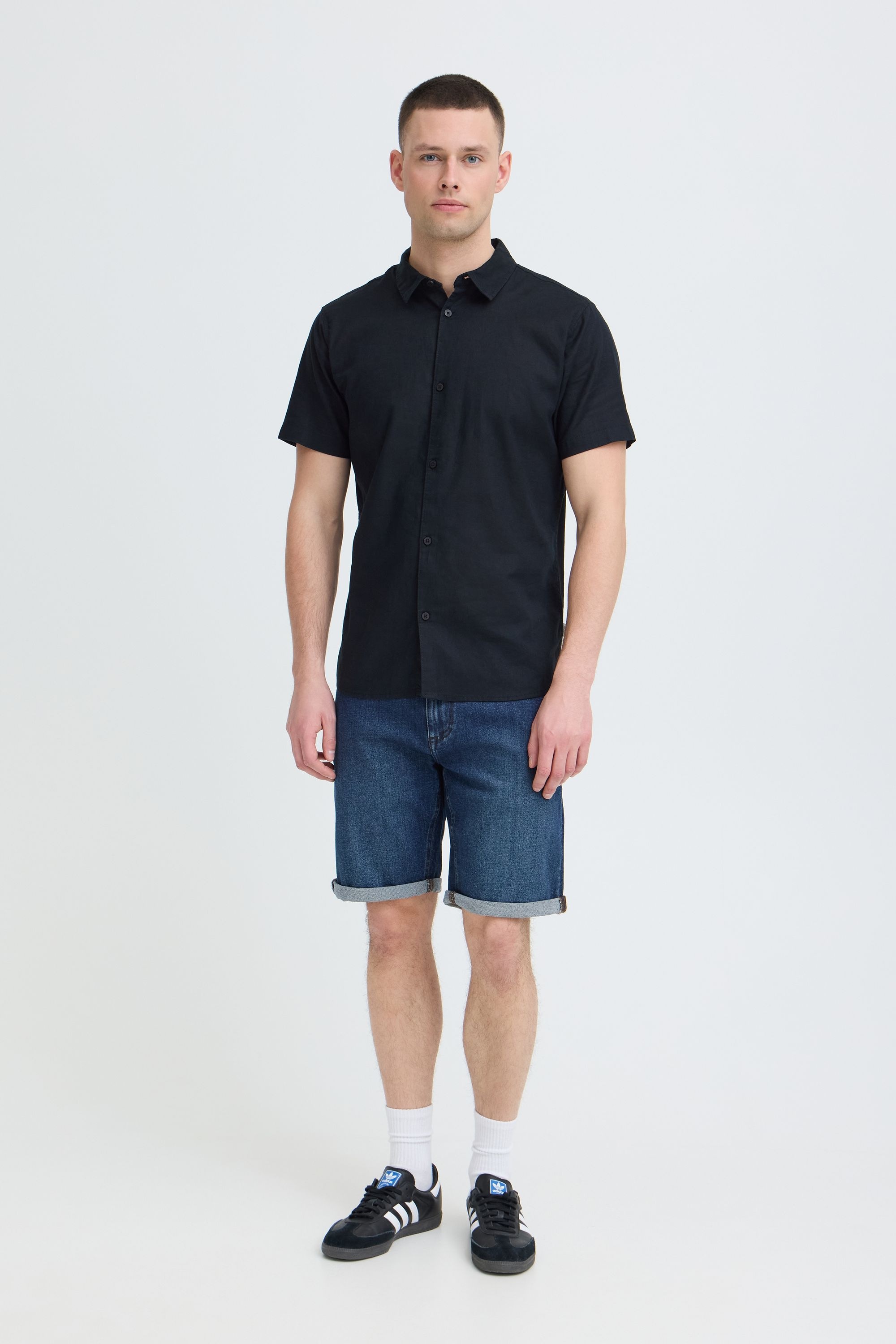 Indicode Leinenhemd "Leinenhemd IDMonk" günstig online kaufen