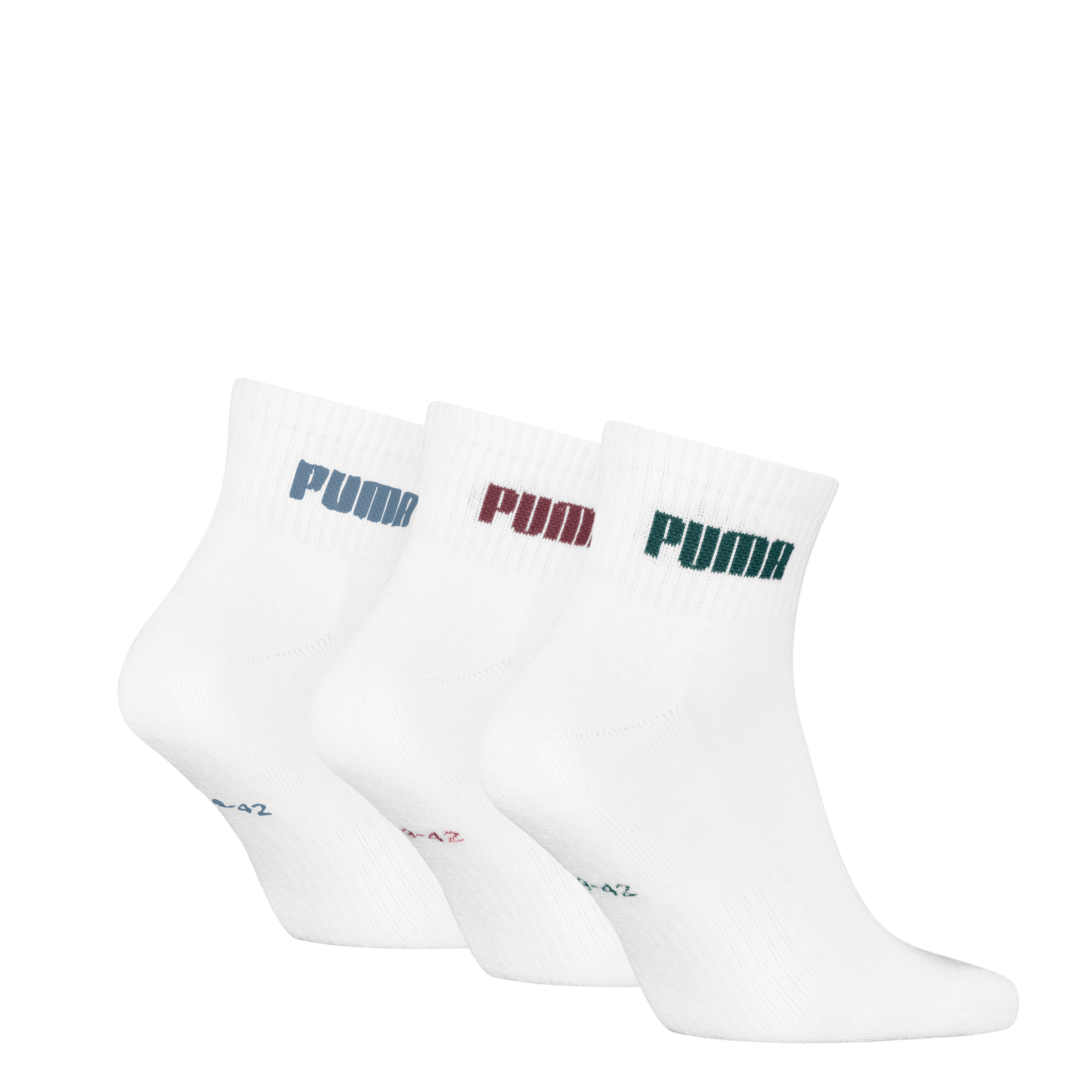 PUMA Kurzsocken "PUMA UNISEX CUSHIONED NEXT QUARTER 3P", (3 Paar, 3 Paar), günstig online kaufen