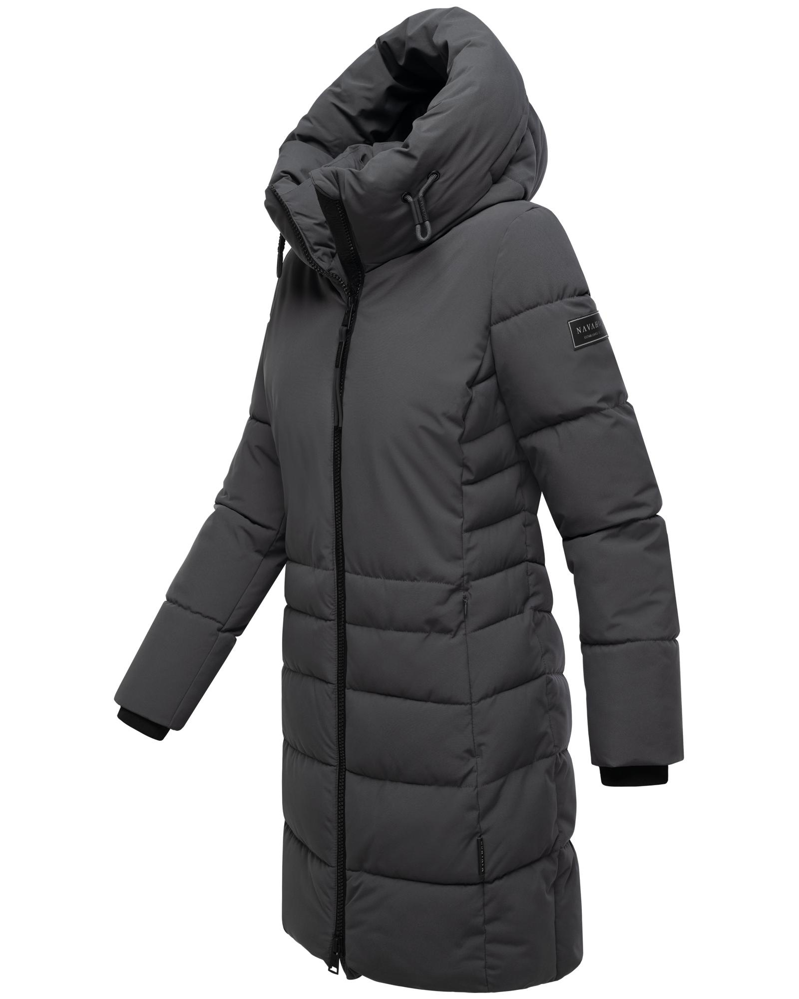 Navahoo Steppmantel "Mondnebel XIV", Langer, gesteppter Damen Wintermantel günstig online kaufen