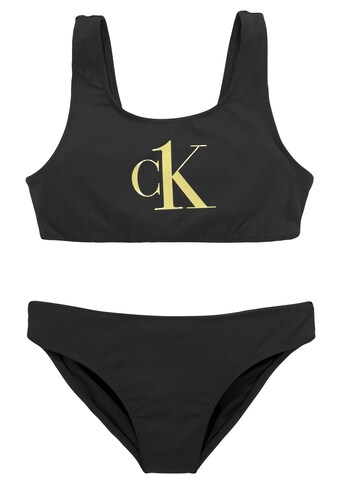 Calvin Klein Swimwear Bustier-Bikini, mit Markenlogo kaufen