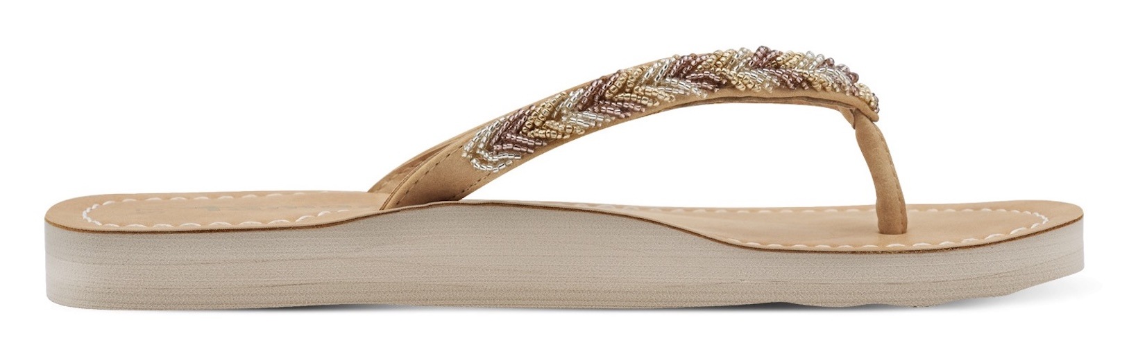 Thumbnail - Tamaris Zehentrenner, Sommerschuh, Schlappen, Strandschuh in Flechtoptik