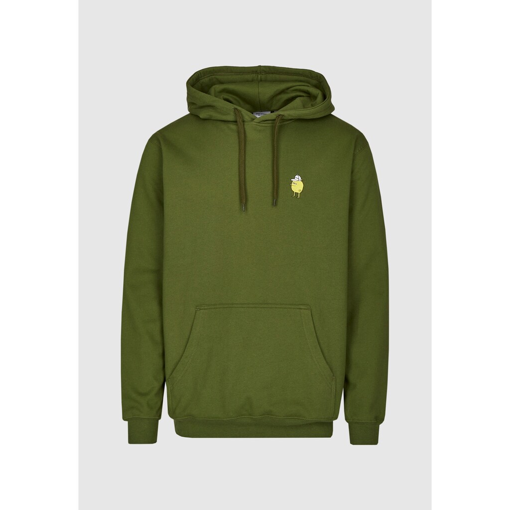 Cleptomanicx Kapuzensweatshirt »Hooded Zitrone«