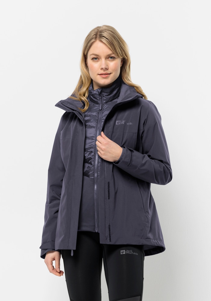 Übergangsjacke | großer online Kapuze mit »Dizzie«, Ragwear Kapuze, Outdoorjacke BAUR stylische mit kaufen