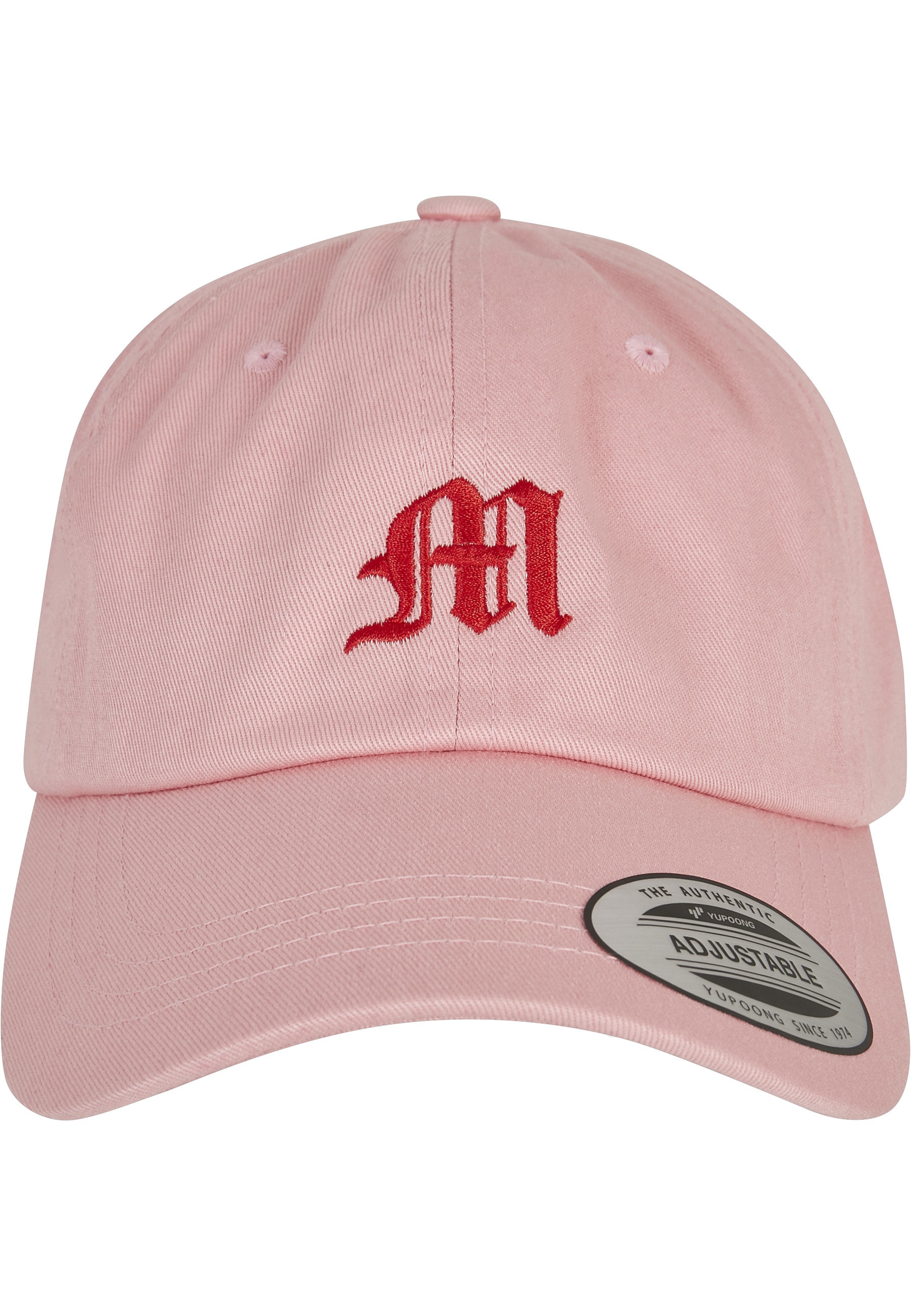 MisterTee Snapback Cap "MisterTee Unisex Letter Pink Low Profile Cap"