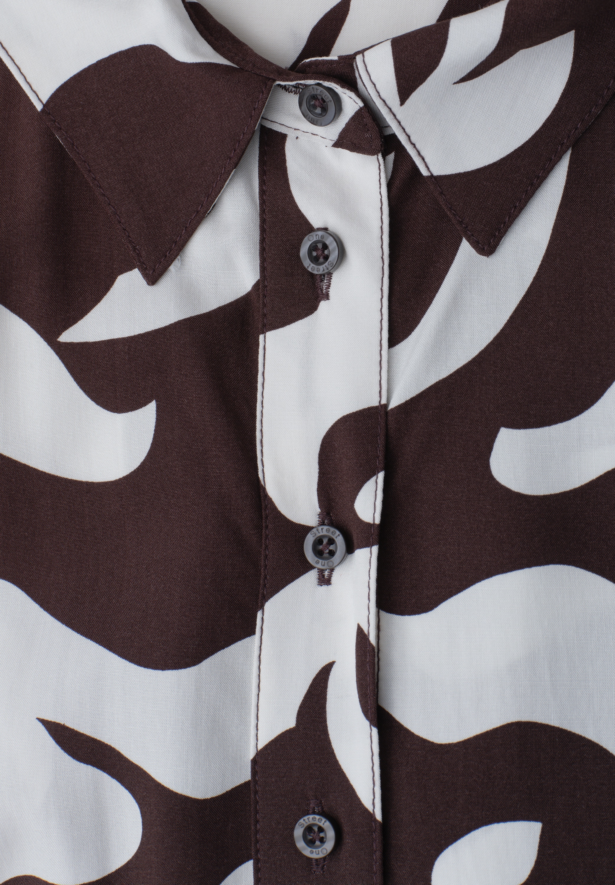 STREET ONE Maxikleid Eingrifftaschen aus Viskose