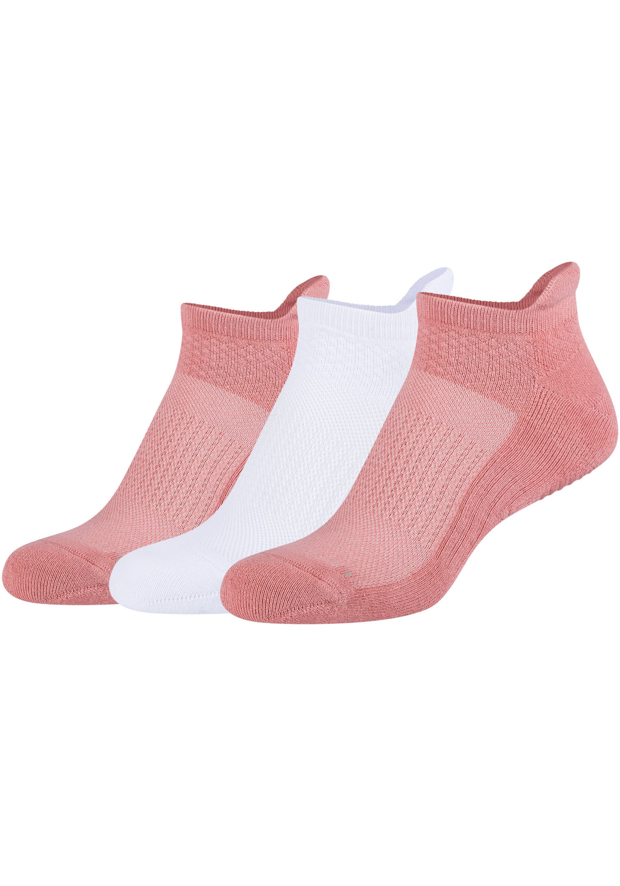 Camano Kurzsocken "function", (3er Pack), mit verstärkter Ferse günstig online kaufen