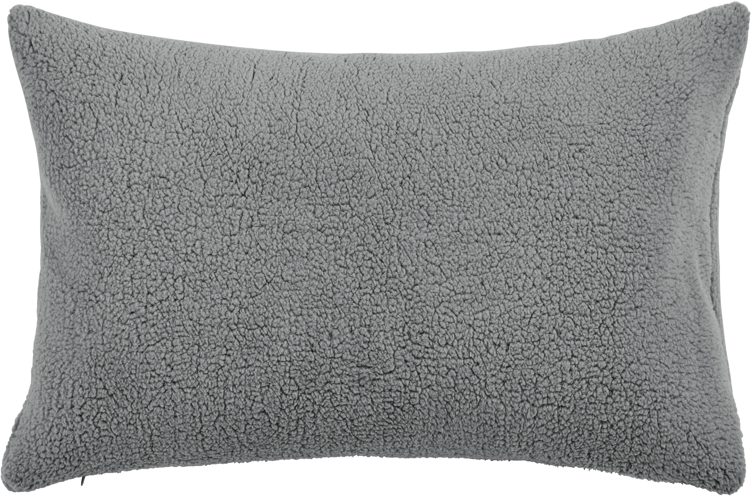 done. Kissenhülle "Soul" Einfarbige Kissenhülle aus weichem Teddy-Plüsch, s günstig online kaufen