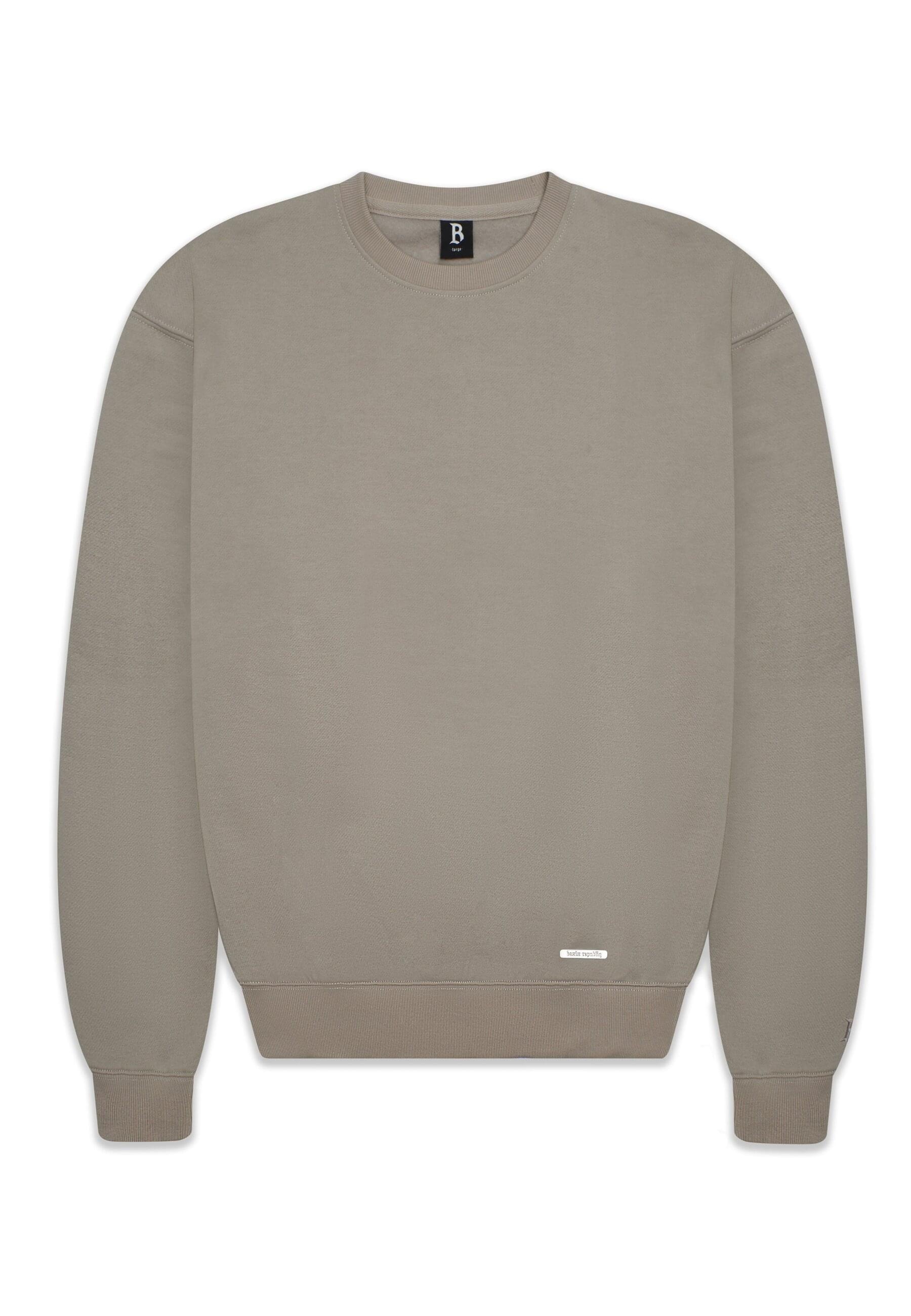 Dropsize Rundhalspullover "Dropsize Herren Super Heavy Blank Sweater" 1 Stk günstig online kaufen