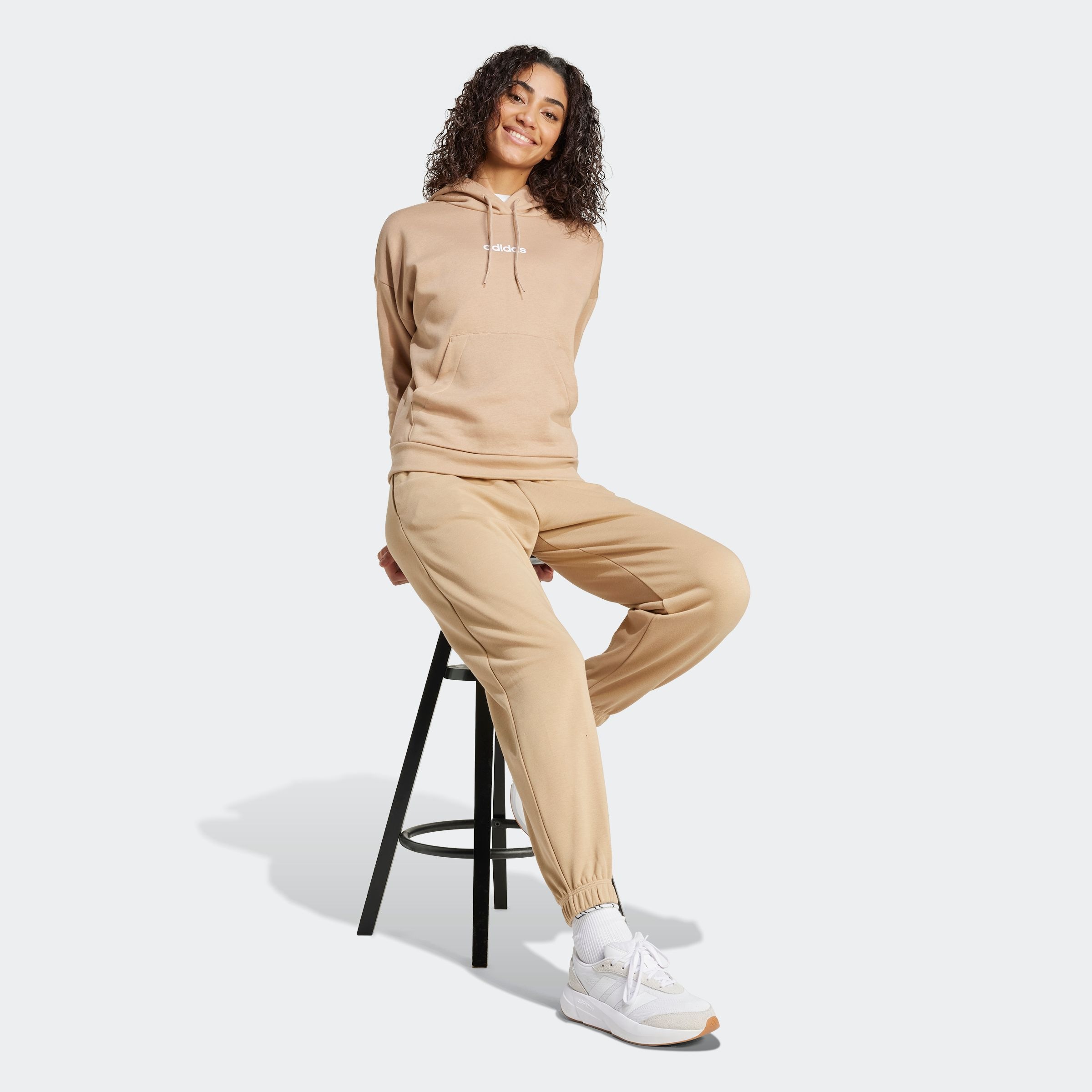 adidas Sportswear Sporthose "W LIN FT CF PT", (1 tlg.), Locker geschnitten, günstig online kaufen