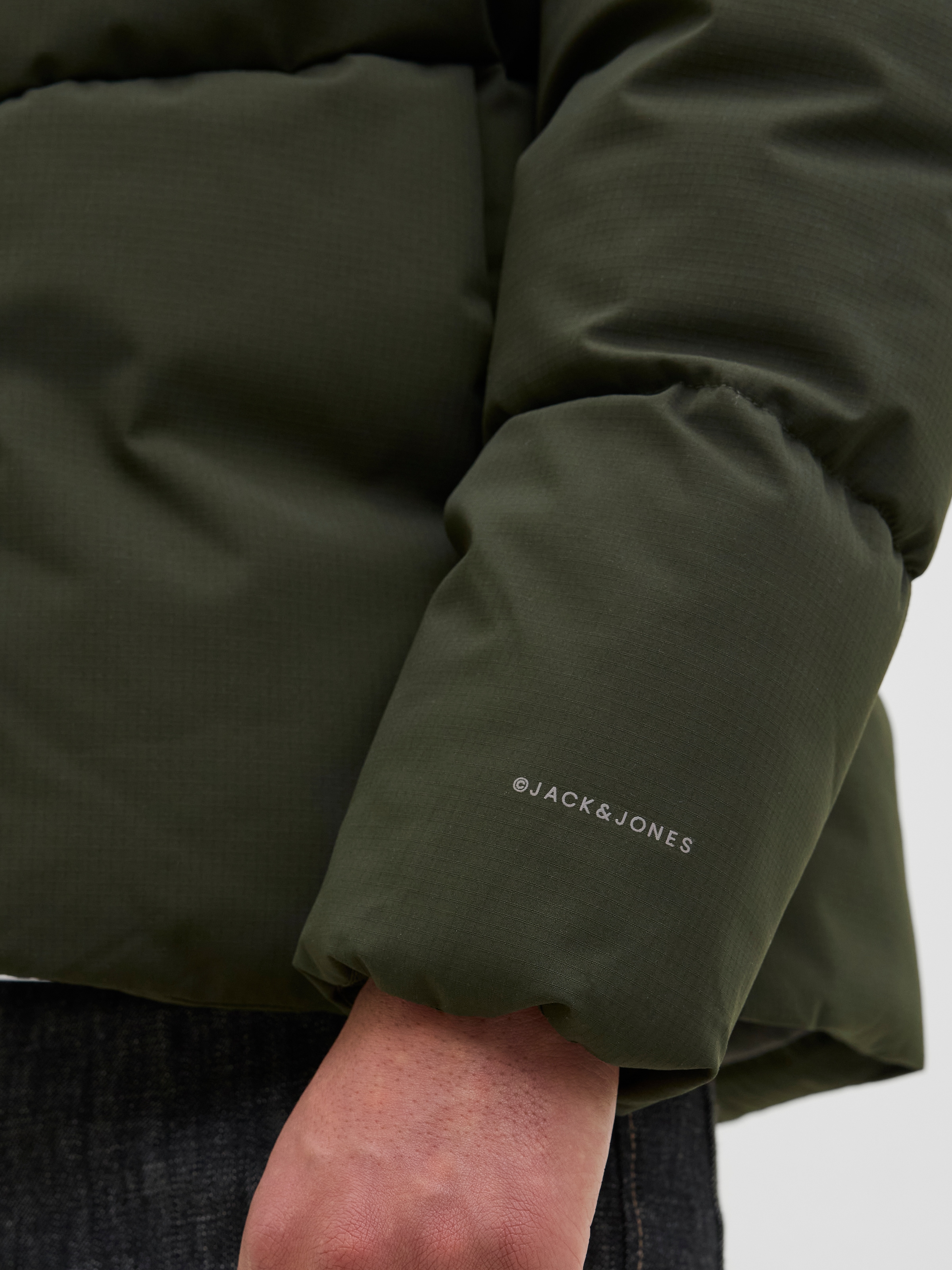 Jack & Jones Steppjacke »JJGLOBAL PUFFER JACKET«, mit Kapuze