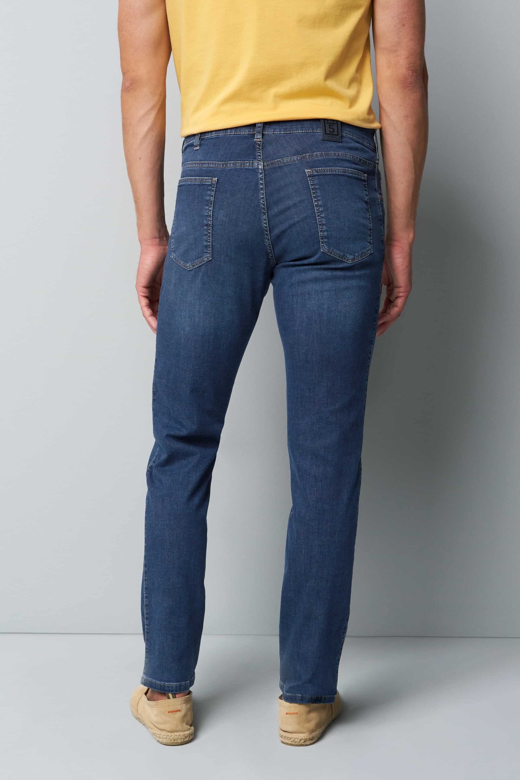 MEYER 5-Pocket-Jeans "Jeans" M5 Slim aus Bio-Baumwolle günstig online kaufen