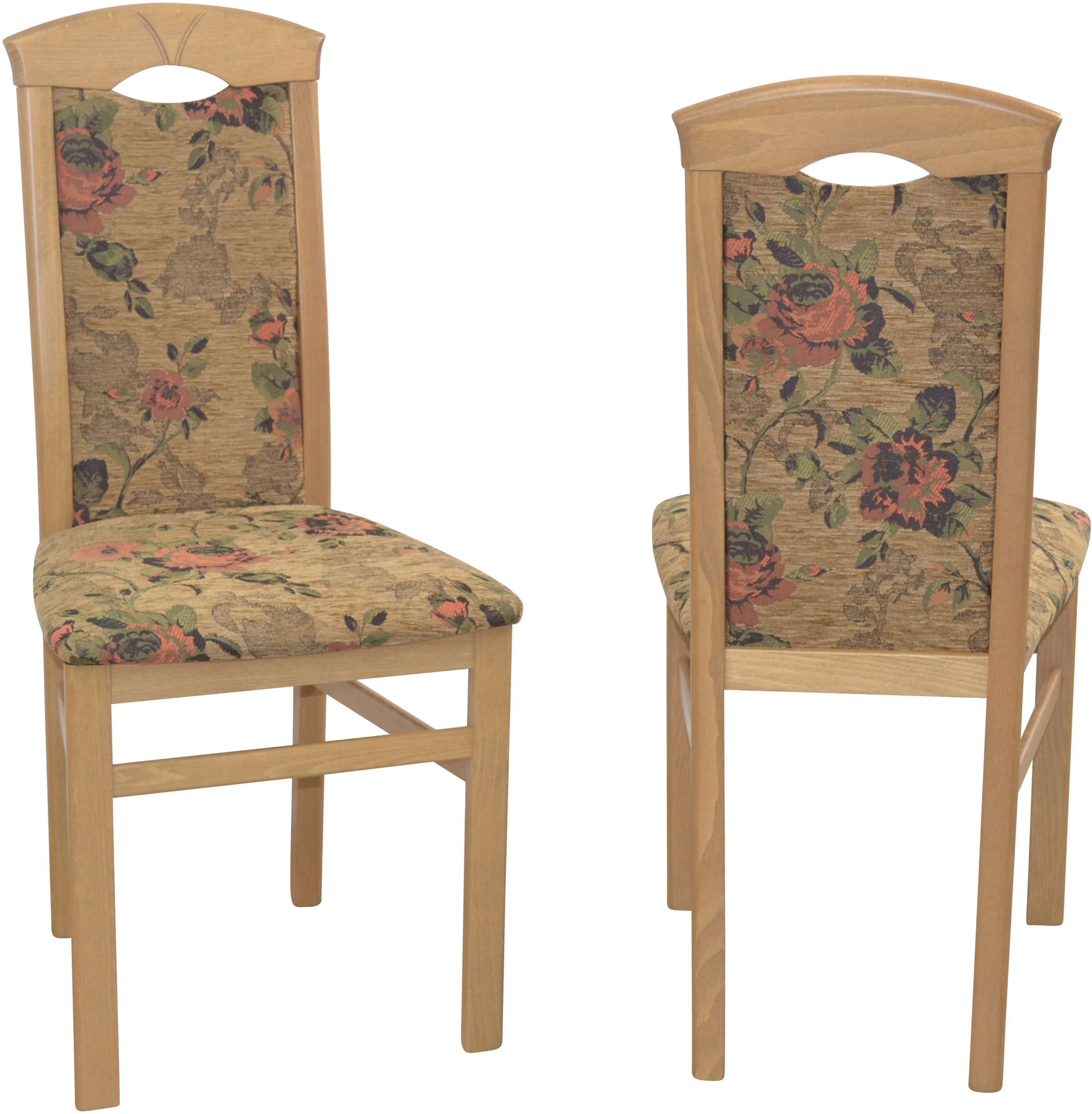 HOFMANN LIVING AND MORE Esszimmerstuhl, (Set), 2 St., Webstoff-Polyester