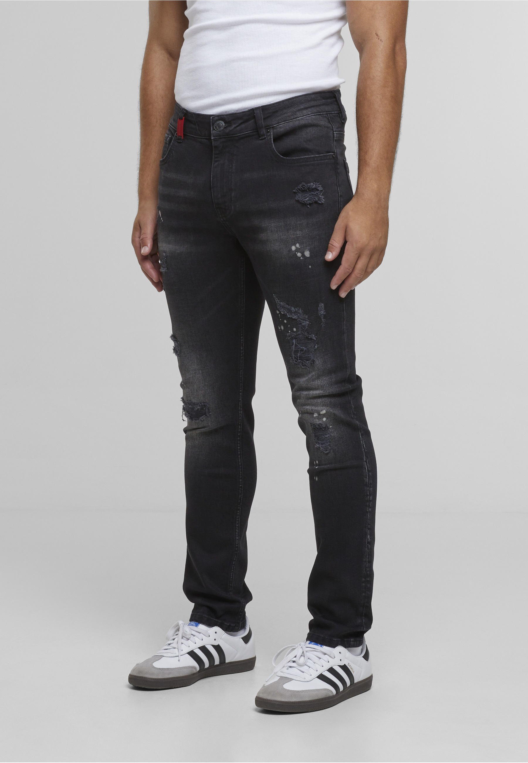 2Y Premium Bequeme Jeans »2Y Premium 2Y EMILIO RIPPED SLIM FIT JEANS«