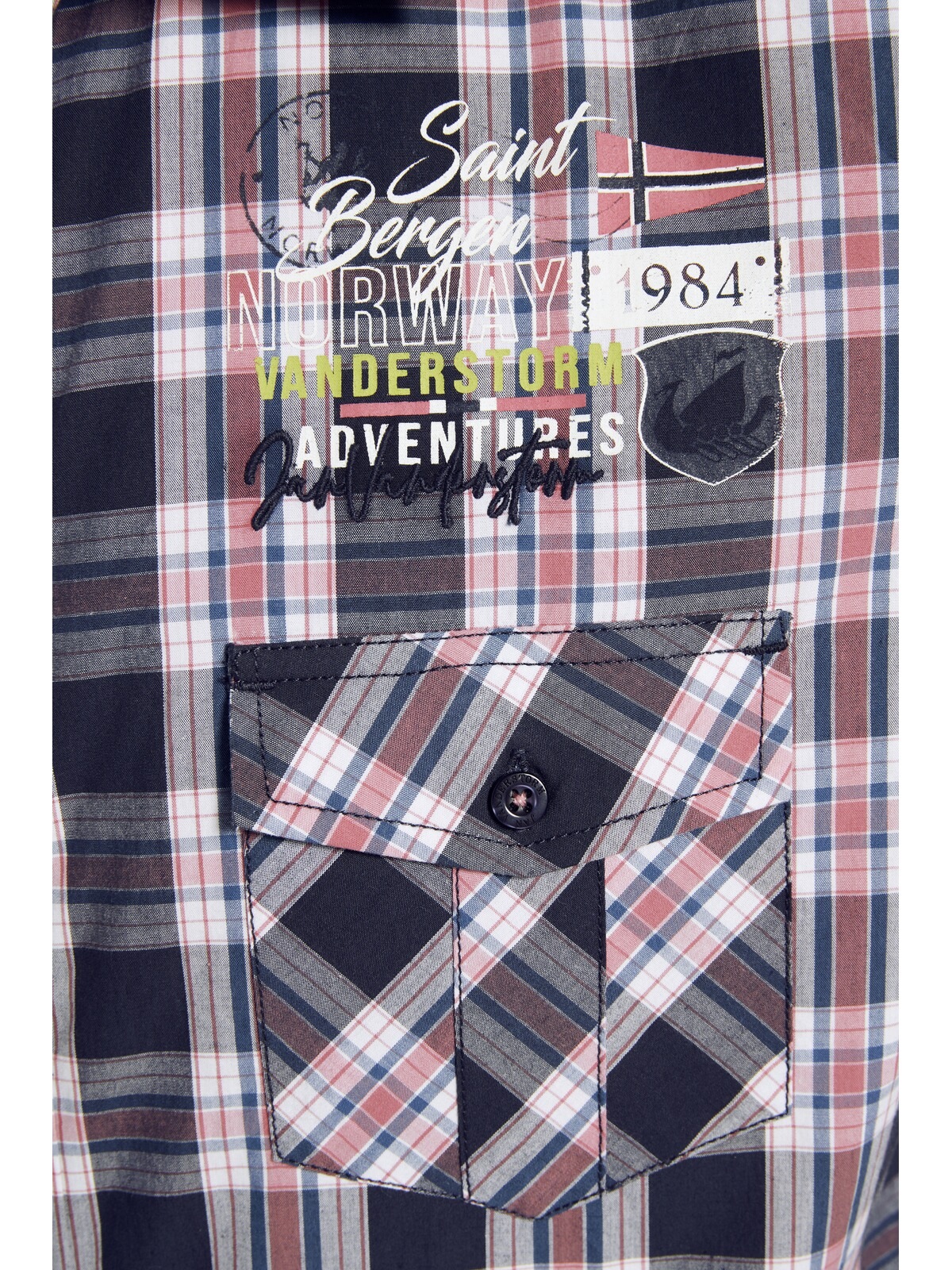 Jan Vanderstorm Kurzarmhemd »Kurzarmhemd ARNELF«