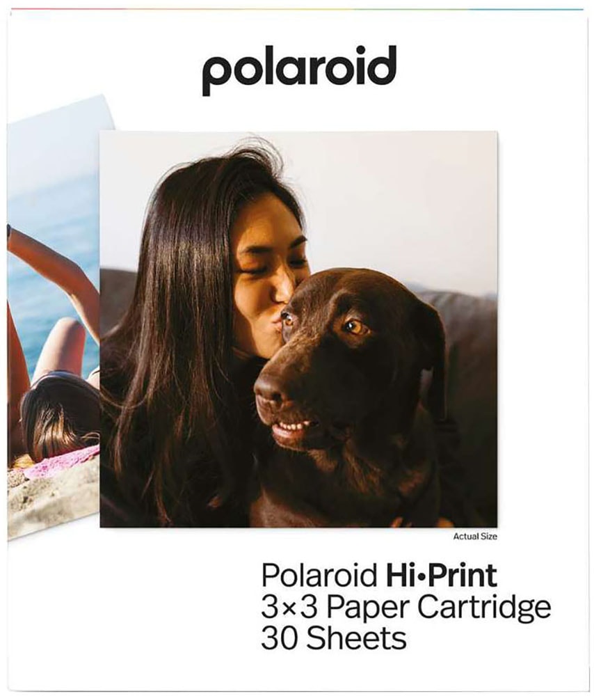 Polaroid Fotopapier »Hi Print 3x3 Papierkassette - 30 Blatt«