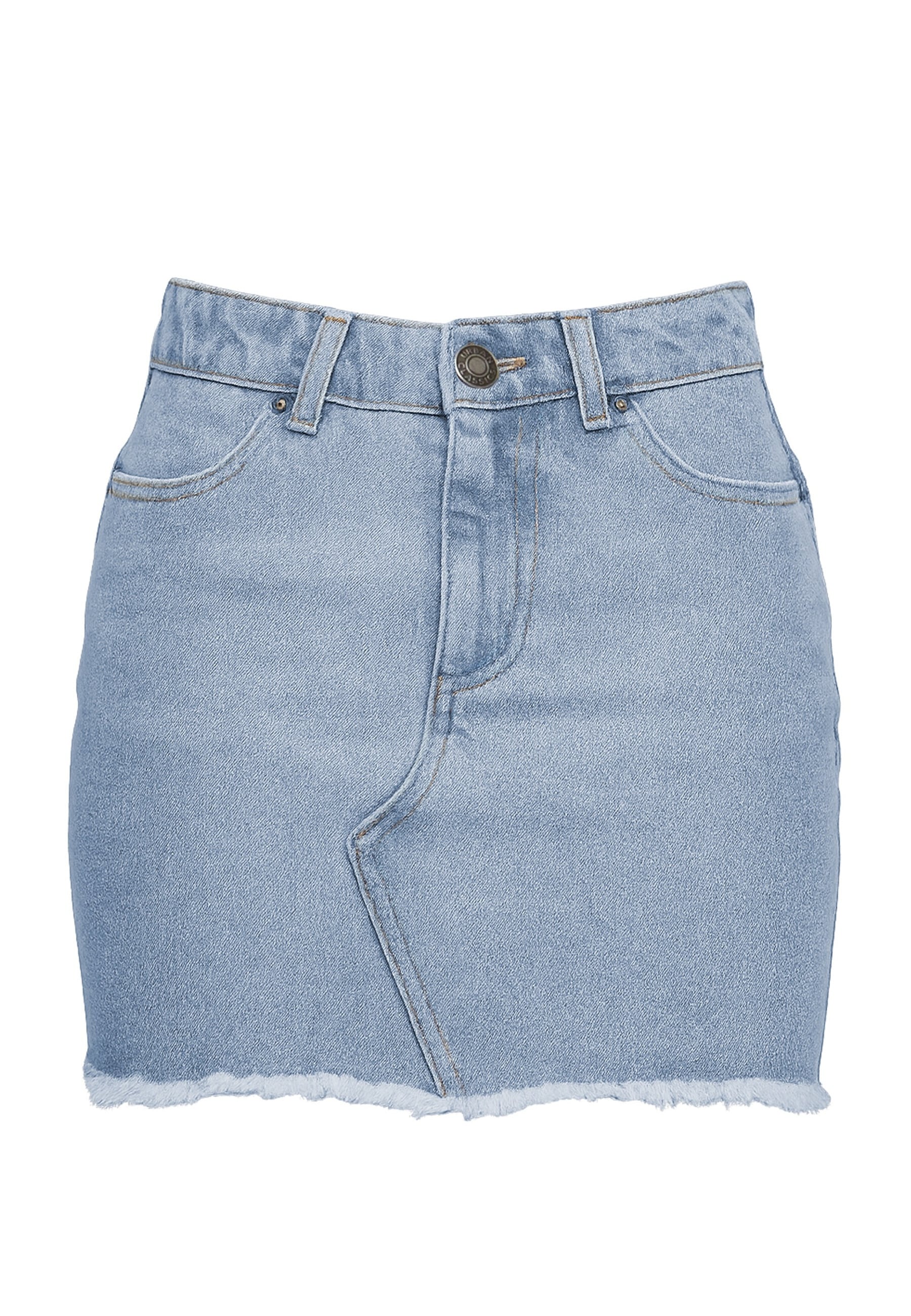 URBAN CLASSICS Sommerrock "Urban Classics Ladies Heavy Mini Denim Skirt" 1 günstig online kaufen