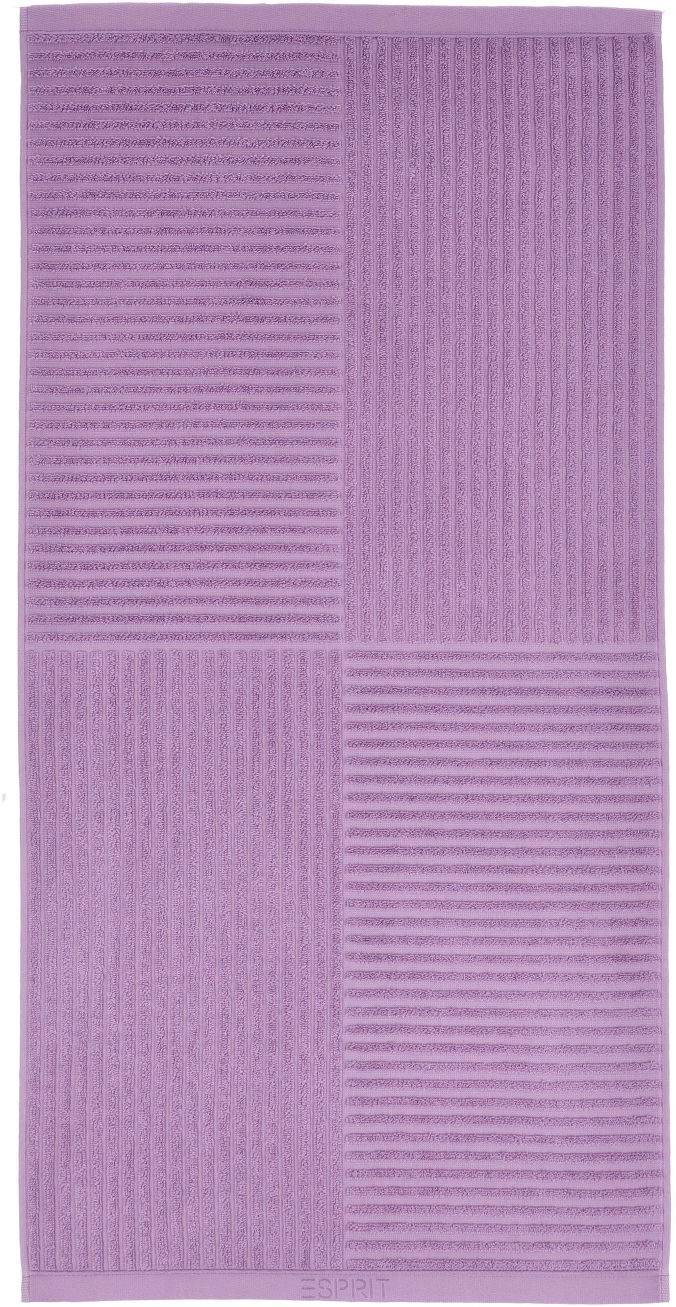 Esprit Handtuch »Modern Lines«, (1 St.), mit Hoch-Tief Linienstruktur
