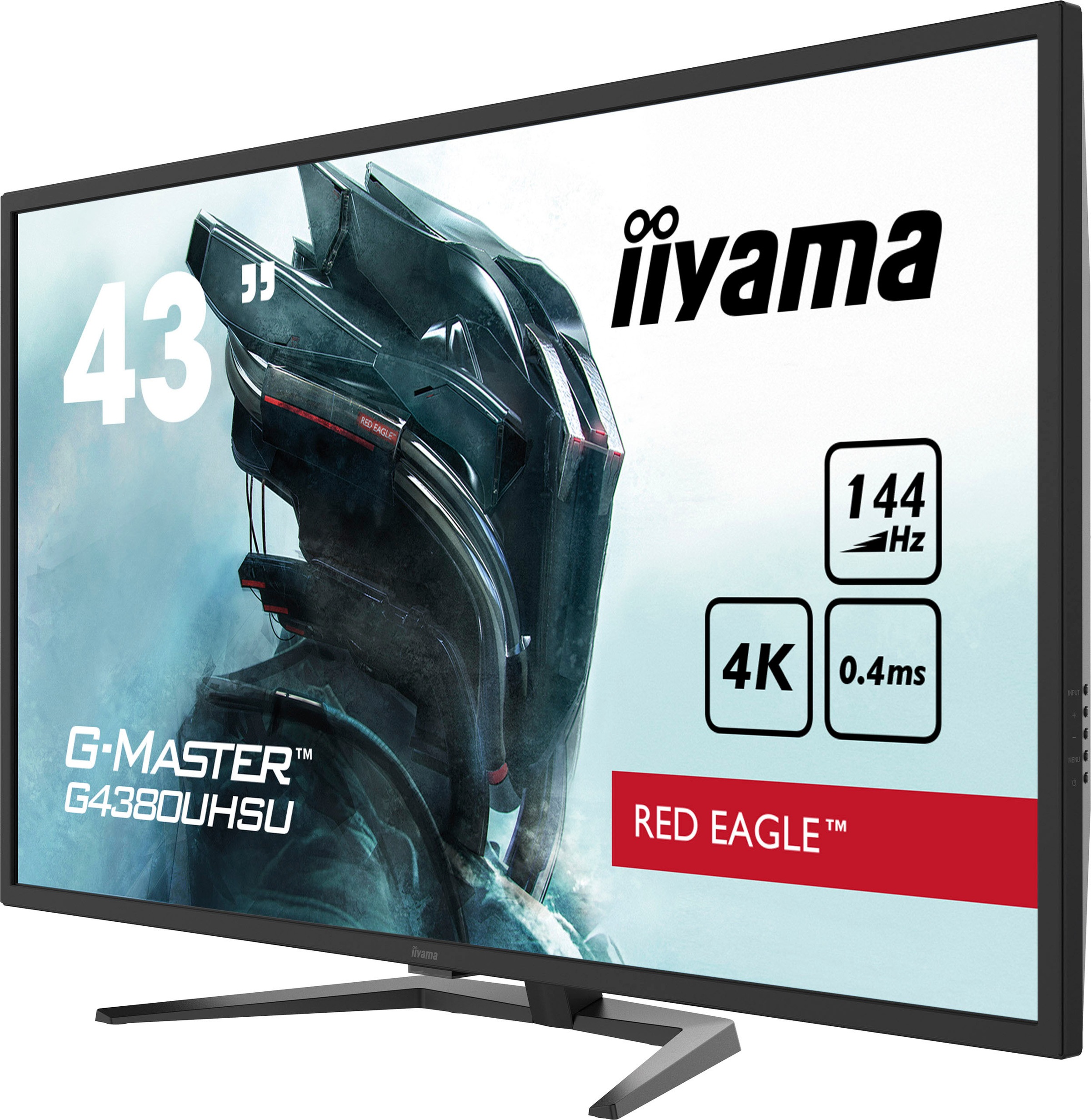 Iiyama LED-Monitor »G4380UHSU-B1«, 108 cm/42,5 Zoll, 3840 x 2160 px, 4K Ultra HD, 0,4 ms Reaktionszeit, 144 Hz