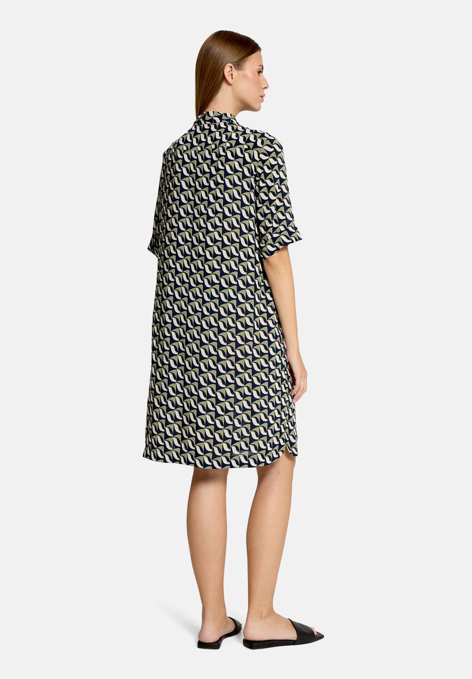 Betty Barclay Hemdblusenkleid »Damen mit Aufdruck« Nahttasche