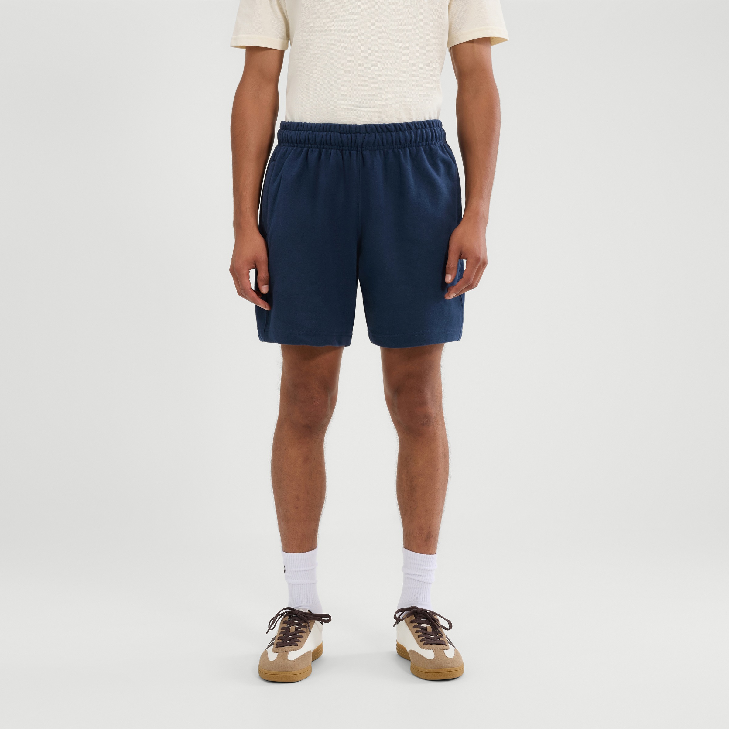 ELLESSE Herren Sweatshorts "ZANICA SWEAT SHORT"navy, Gr. XXL, Obermaterial: 85% Baumwolle, 15% Polyester, Hosen