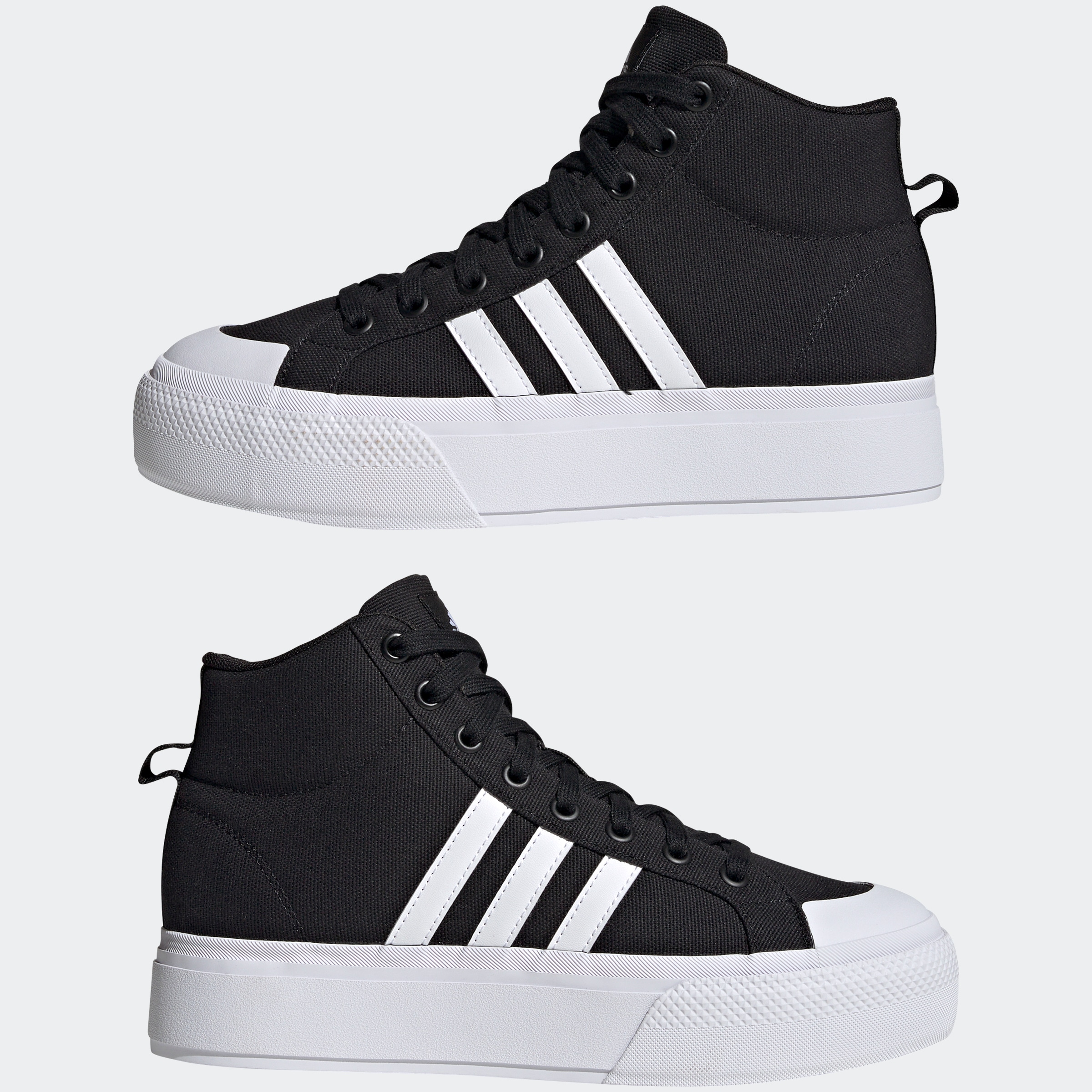 adidas Sportswear Sneaker »BRAVADA 2.0 PLATFORM MID«, Design auf den Spuren des adidas Nizza