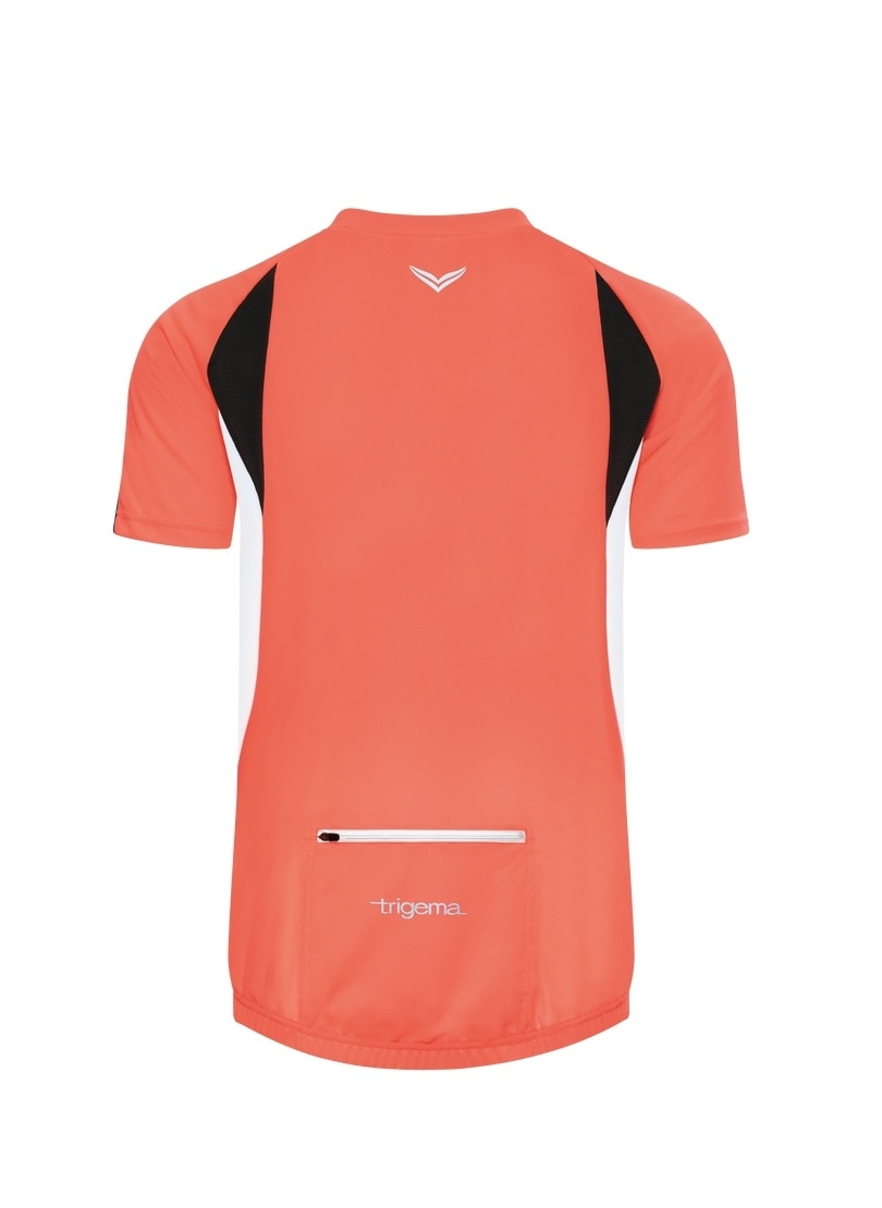 Trigema T-Shirt »TRIGEMA Fahrradtrikot aus atmungsaktivem COOLMAX®-Material«, (1 tlg.)