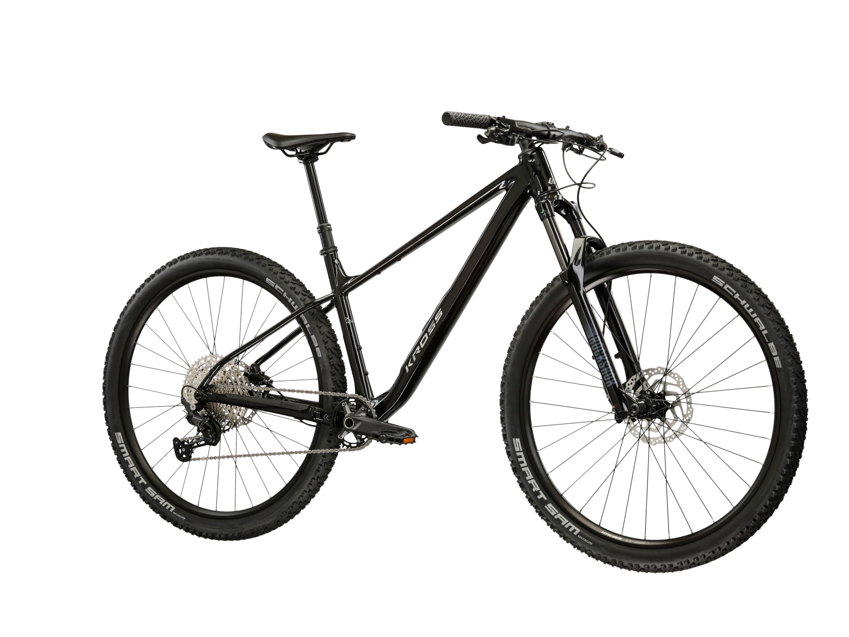 Kross Mountainbike »KROSS Mountainbike Hardtail 29" Level X400 schwarz 12 Gänge« 12 Gang Shimano DEORE M6100 Schaltwerk Kettenschaltung Rahmen aus Aluminium