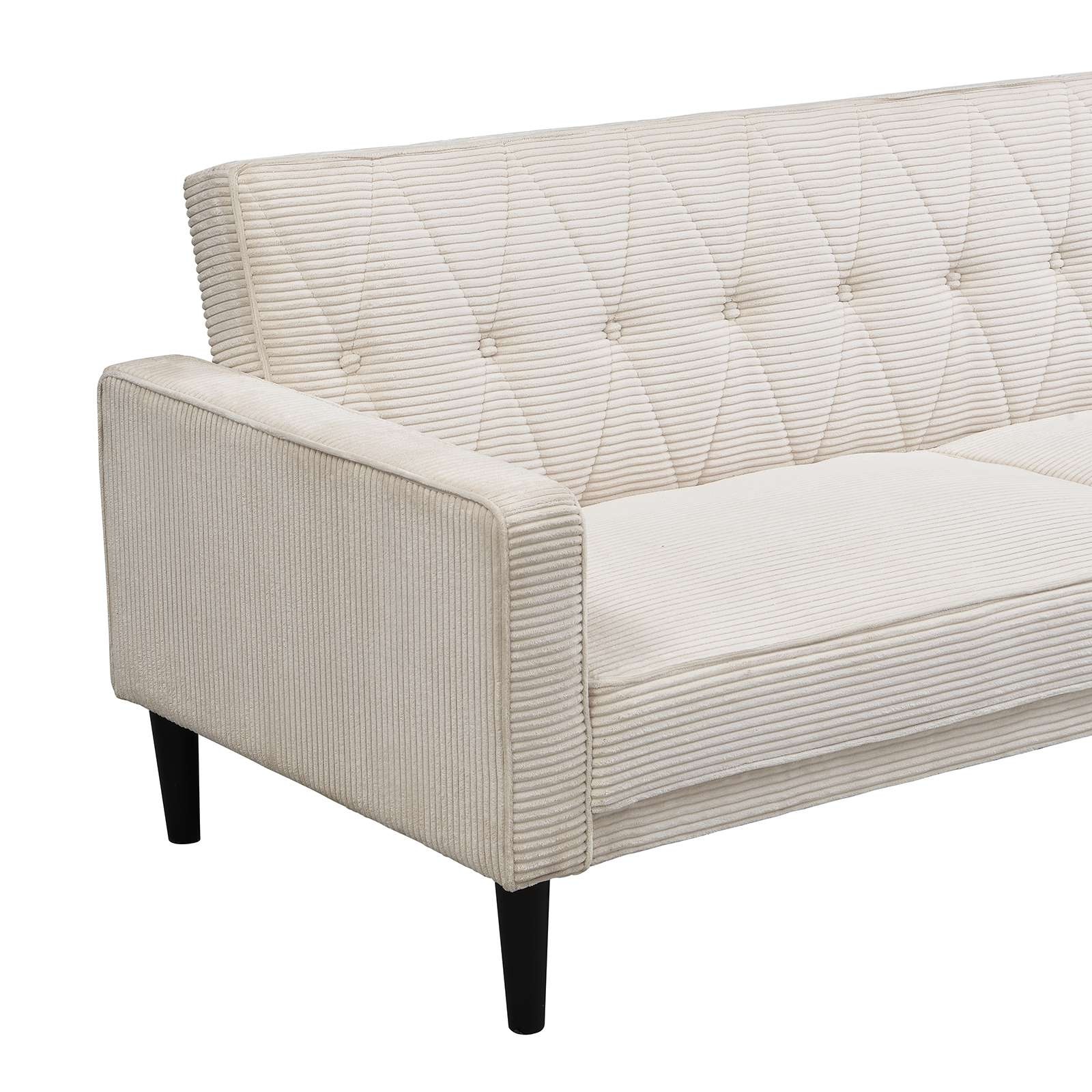 Dorel Home 3-Sitzer »Avon«, Schlafsofa 213cm, Bettfunktion (110/190cm), trendiger Cord o. Webstoff