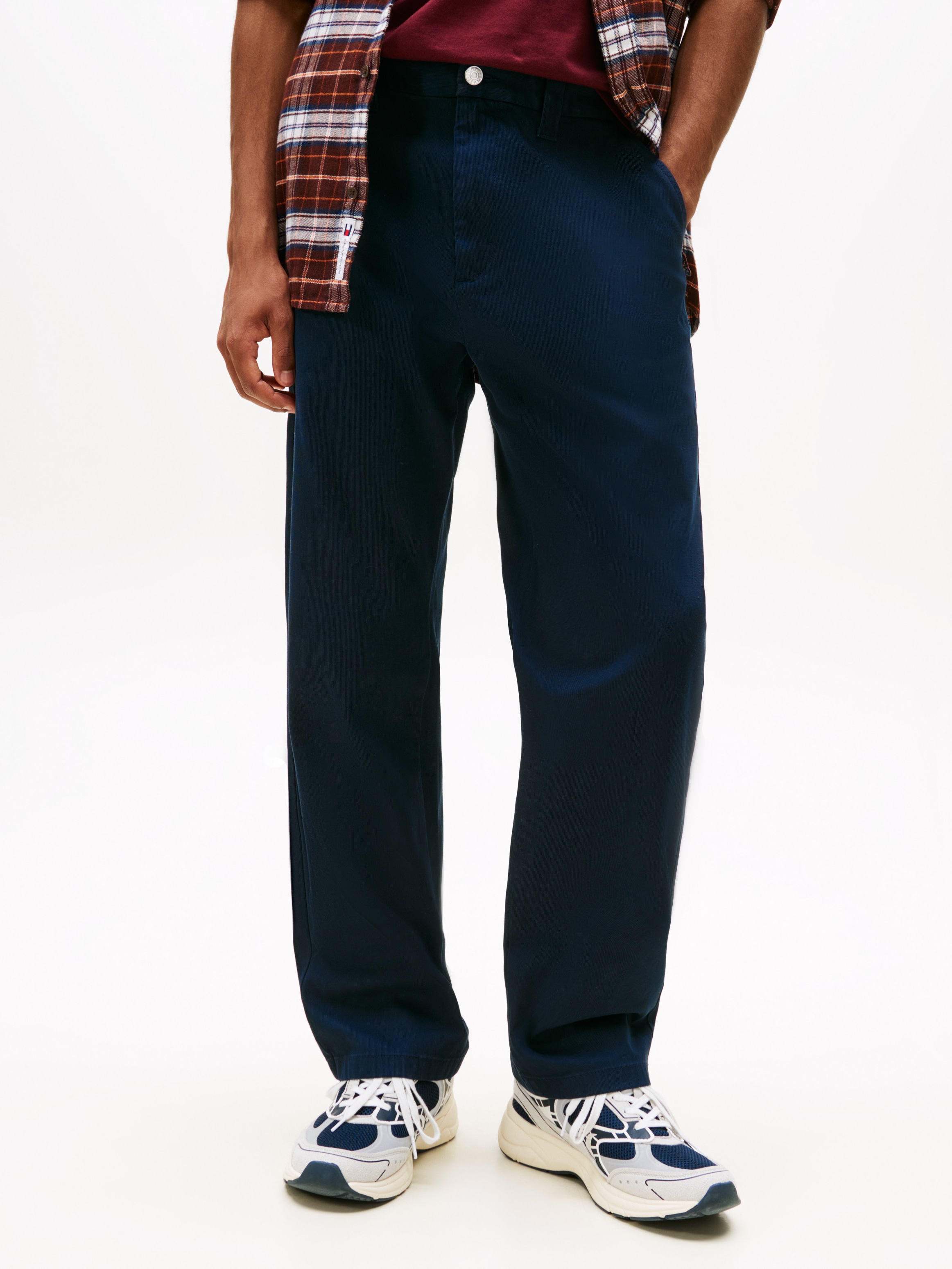 Tommy Jeans Chinohose "SONNY COTTON DOBBY CHINO", Straight fit günstig online kaufen