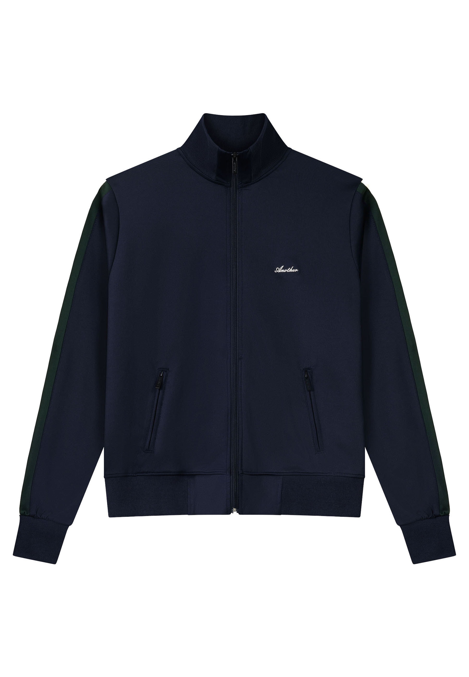 Another Cotton Lab Outdoorjacke "Another Cotton Lab Everyday Regular Track Jacket" 1 Stk. tlg. ohne Kapuze