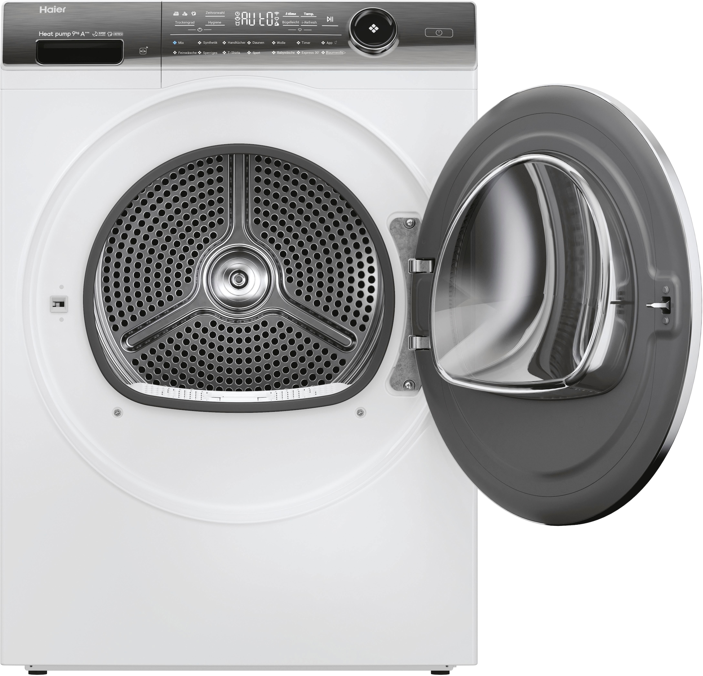 Haier Wärmepumpentrockner »HD90-A3Q979U1«, 9 kg, Smarte Bedienung via hOn App