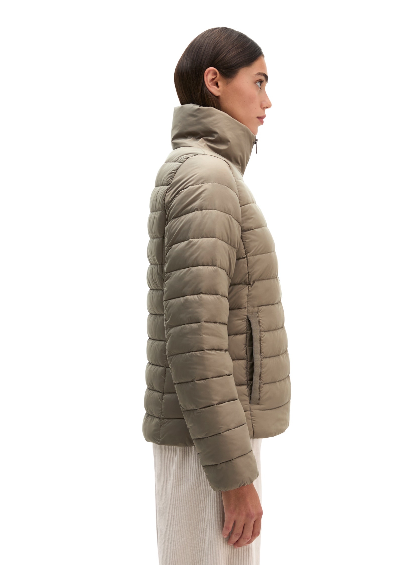 Marc O'Polo Outdoorjacke »mit recycelten Materialien« ohne Kapuze