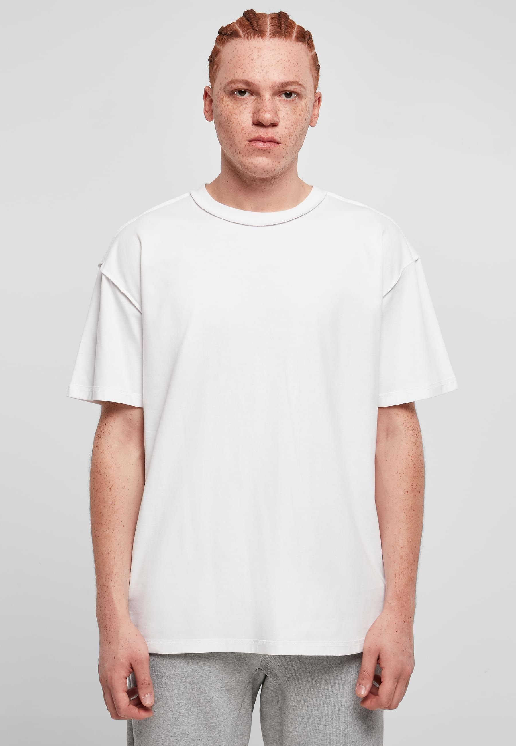 URBAN CLASSICS T-Shirt »Urban Classics Herren Oversized Inside Out Tee«, (1 tlg.)
