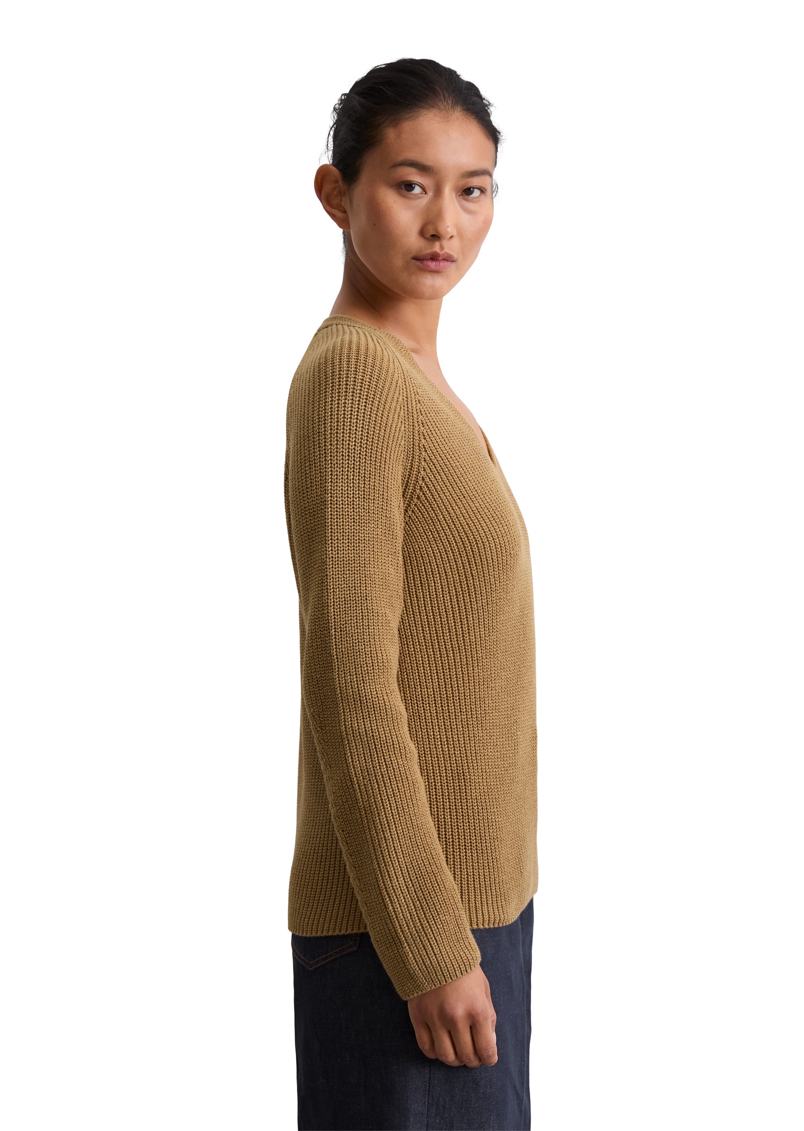 Marc O'Polo Strickpullover »aus softem Baumwoll-Garn«