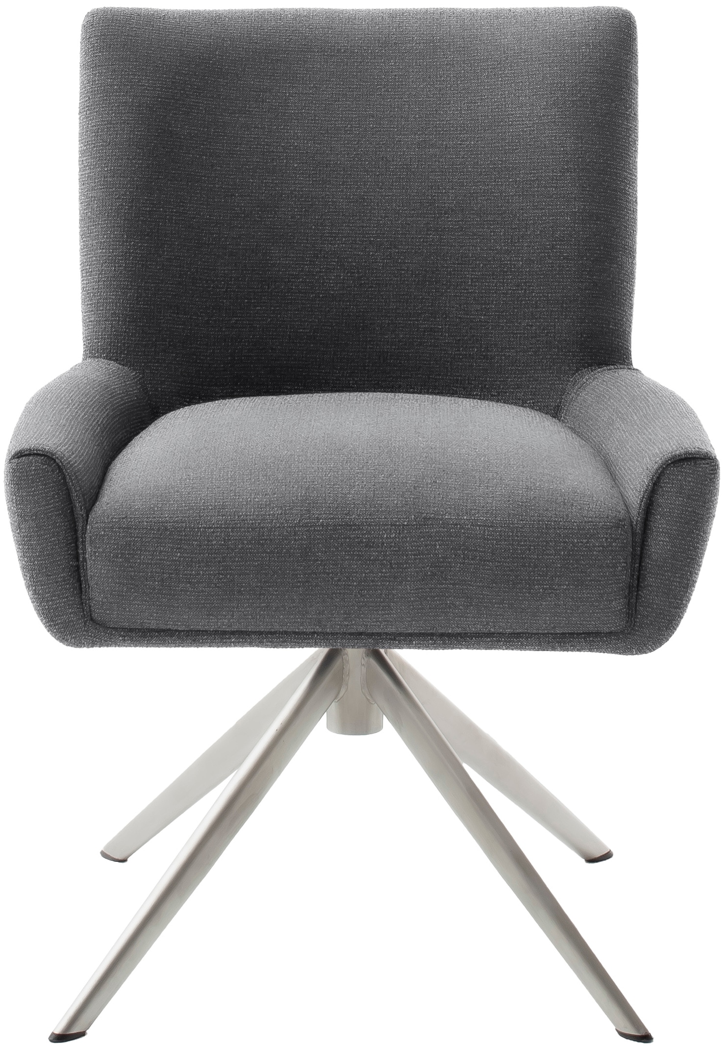 MCA furniture »WILSON Esszimmerstuhl, Armlehnstuhl, Polsterstuhl, modern« (Set) 1 Stk.Stuhl, Armlehnenstuhl, drehbar, Taschenfederkern, belastbar 160 kg,XXL