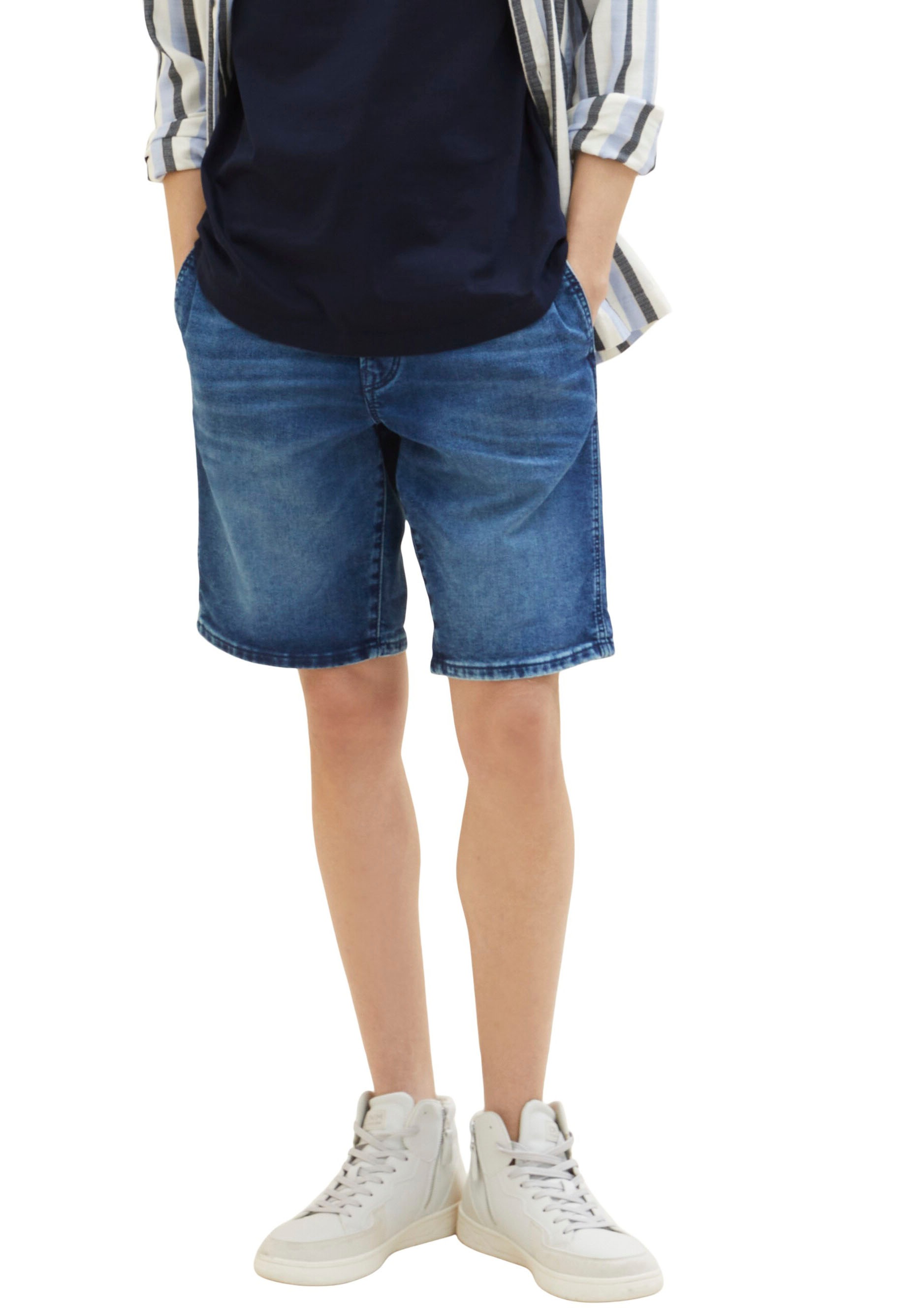 TOM TAILOR Denim Jeansshorts, mit elastischem Tunnelzugbund kaufen