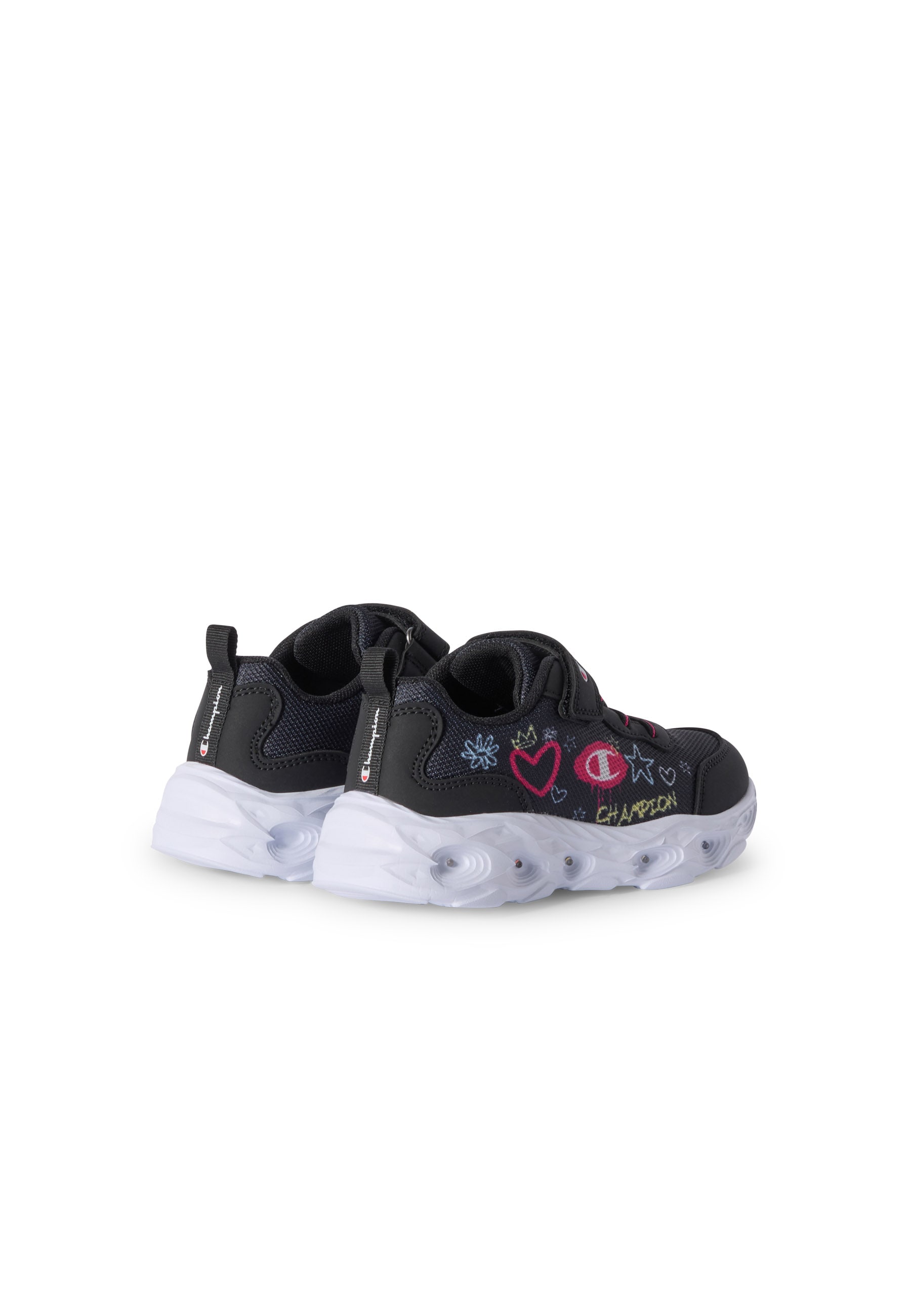 Champion Sneaker »FUNFAIR PRINT G PS«, mit cooler Blinkfunktion