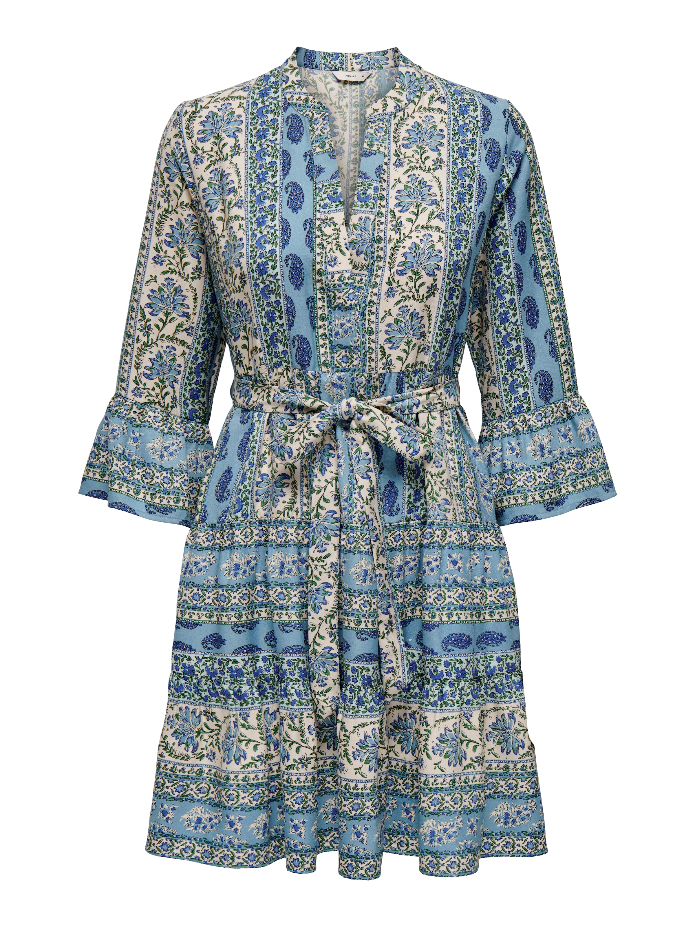 ONLY Tunikakleid "ONLSINA LIFE 3/4 SHORT DRESS NOOS WVN" mit Volant günstig online kaufen