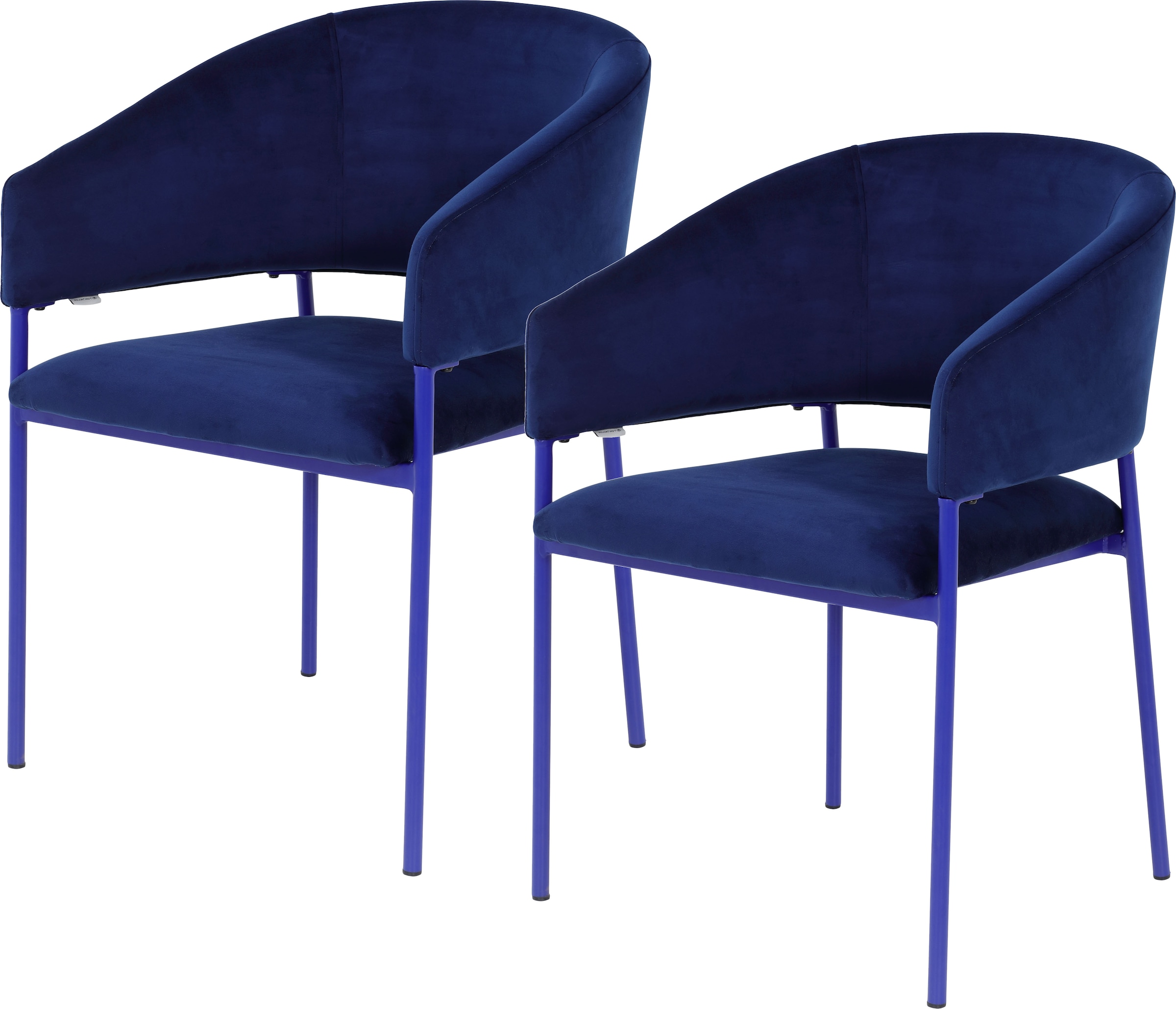 TOM TAILOR HOME Armlehnstuhl "EMBRACE ARMCHAIR" (Set) 2 Stk. Samt Esszimmer günstig online kaufen
