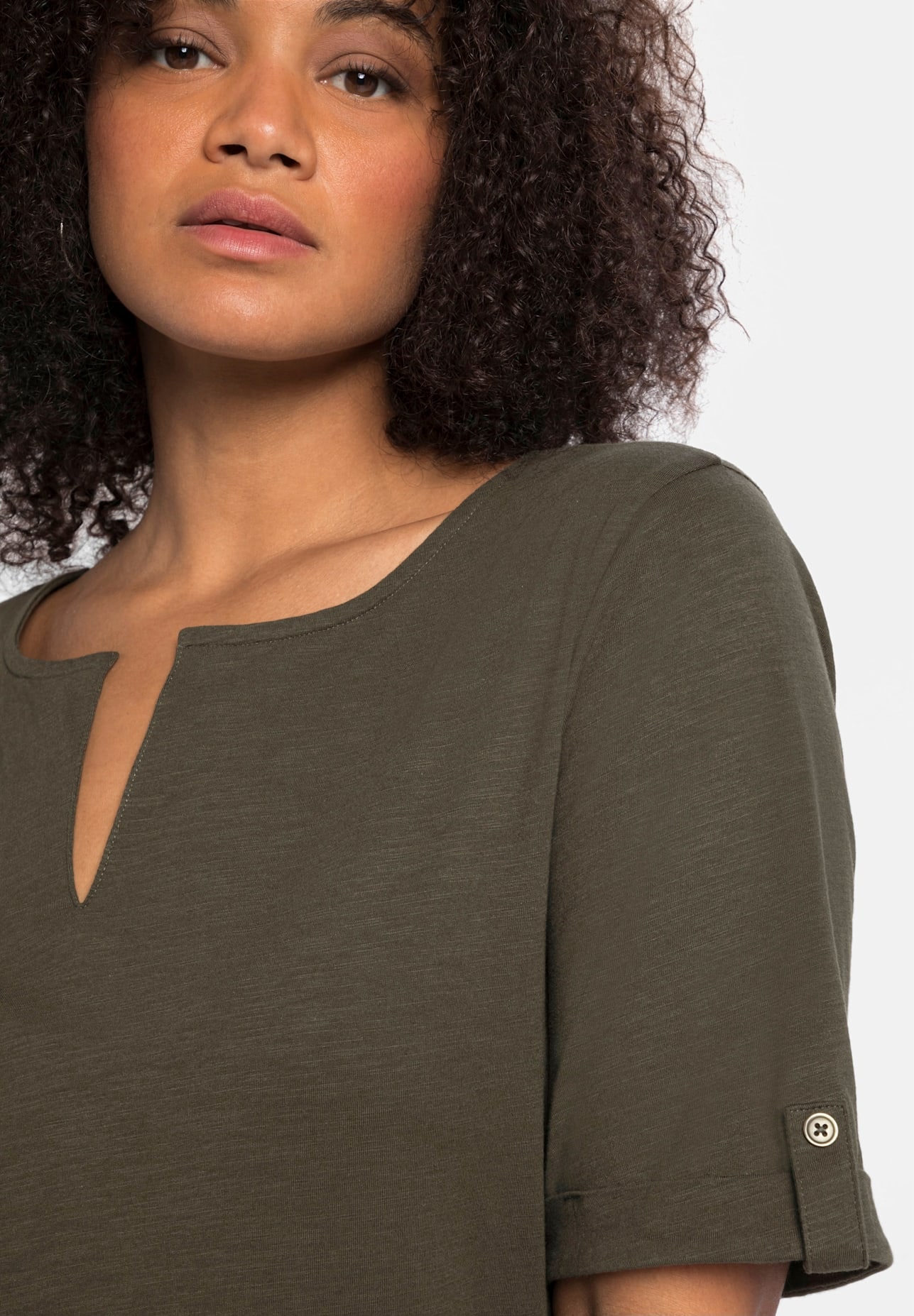 Sheego Longshirt »Longshirt«, (1 tlg.)